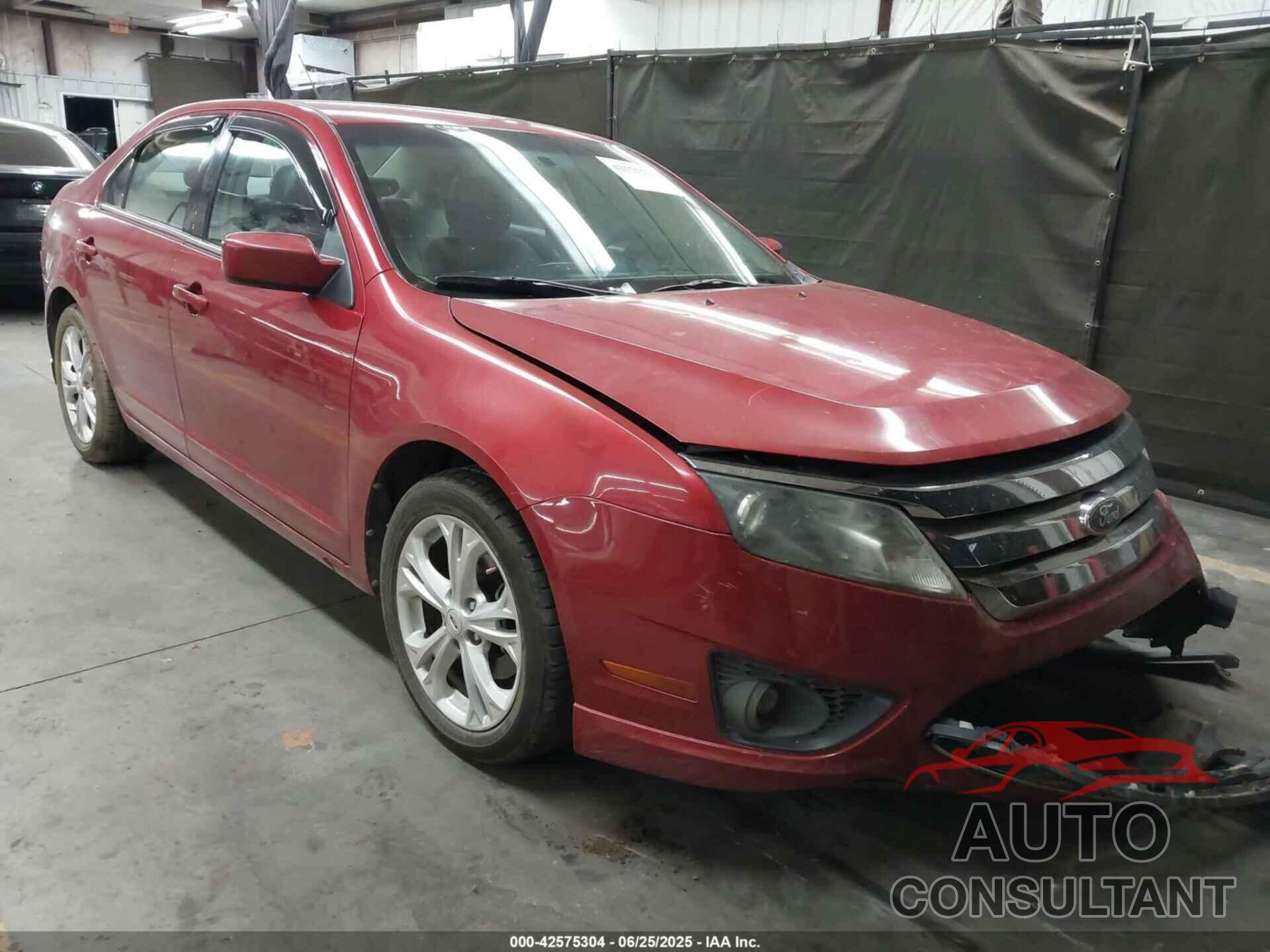 FORD FUSION 2012 - 3FAHP0HG3CR341998