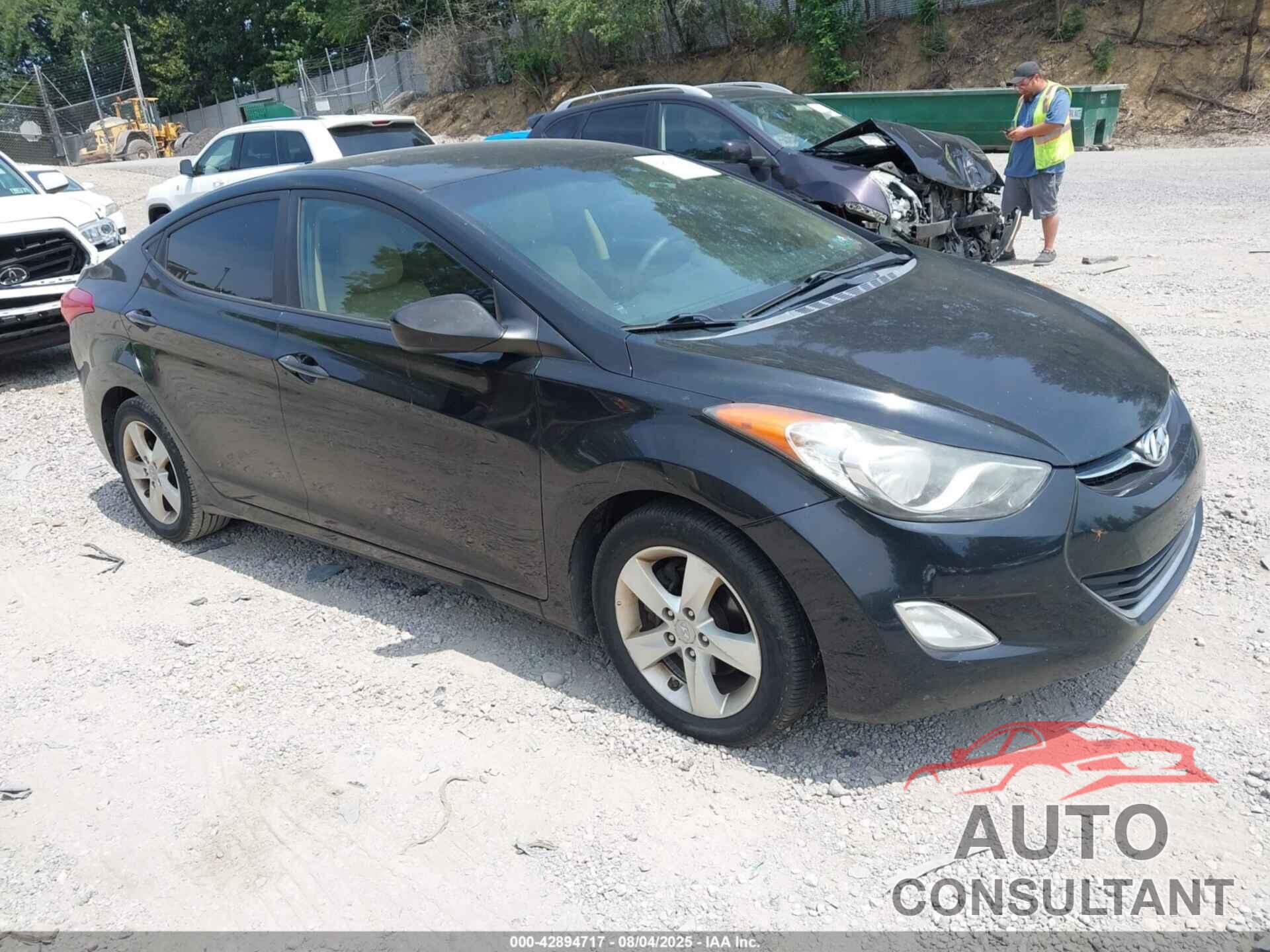 HYUNDAI ELANTRA 2012 - 5NPDH4AE6CH085543