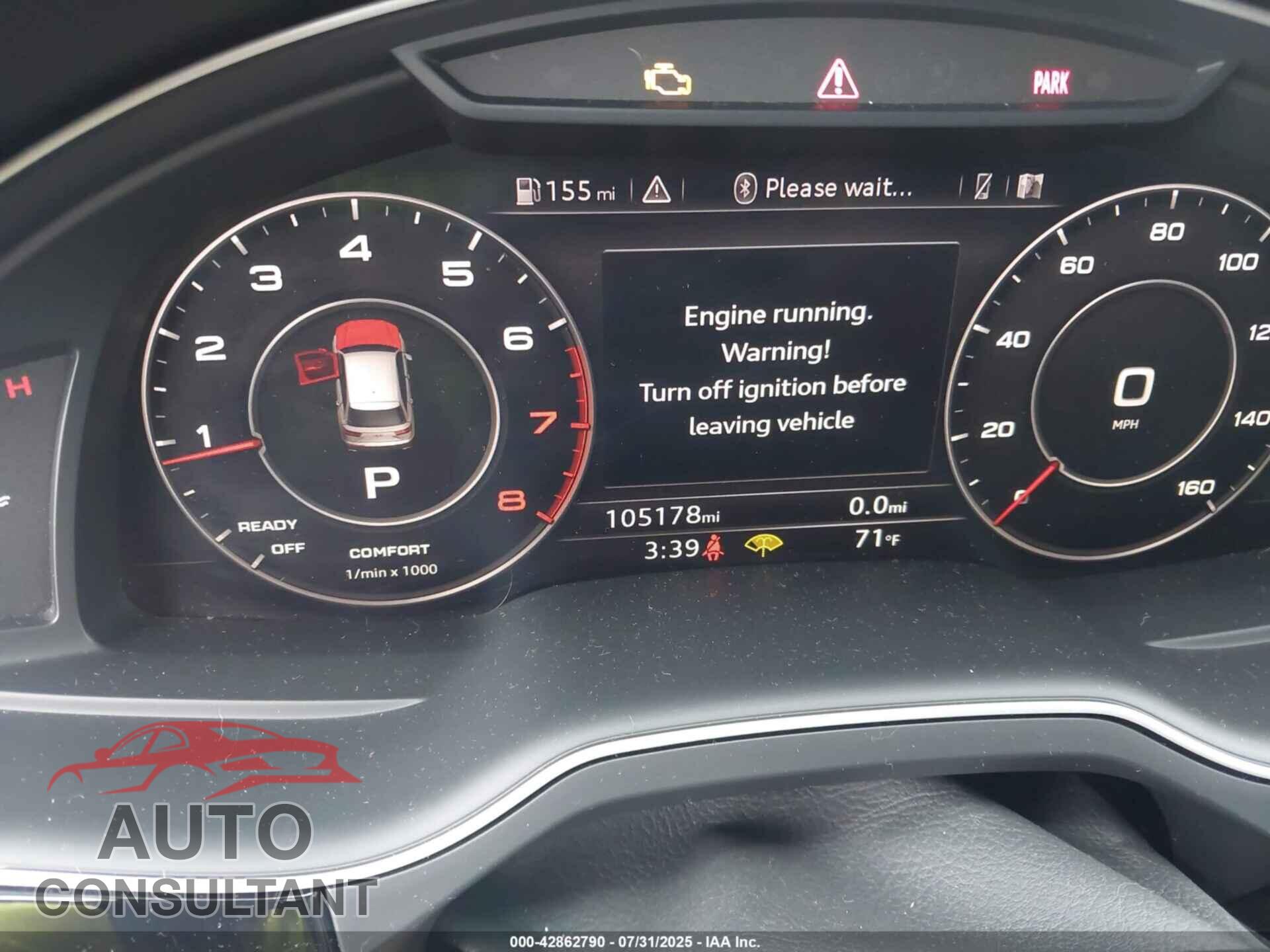 AUDI Q7 2017 - WA1LAAF76HD047150