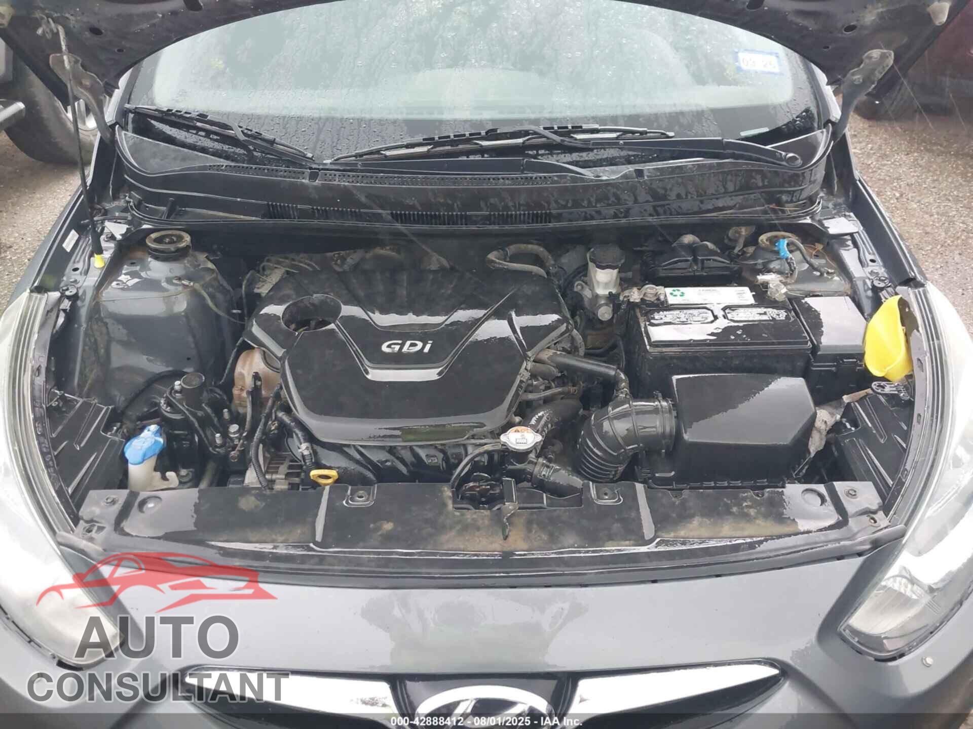 HYUNDAI ACCENT 2012 - KMHCU5AE0CU027605