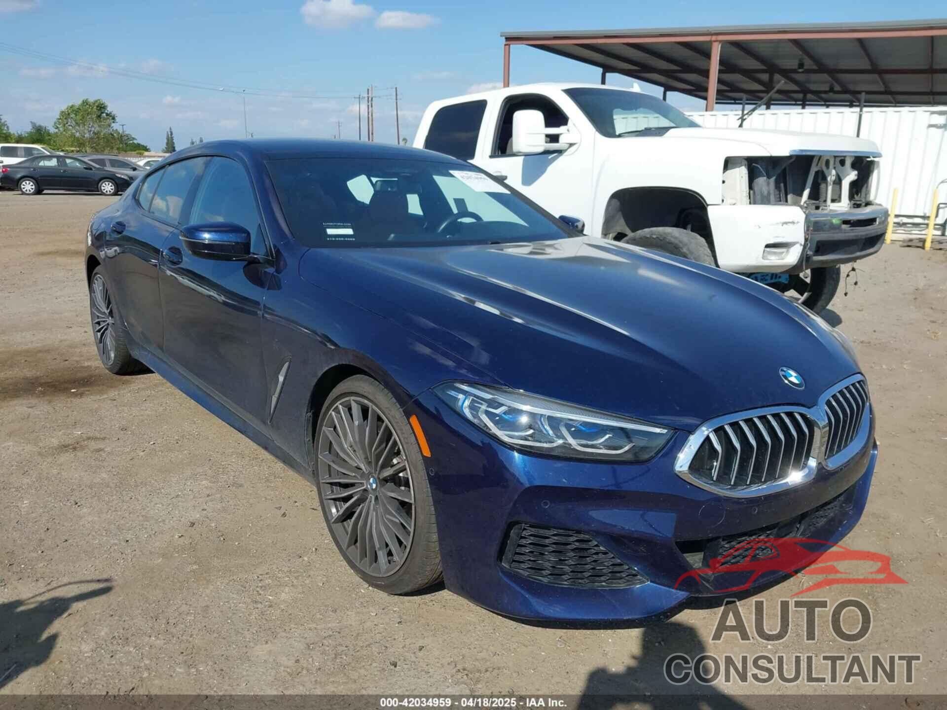 BMW 840 GRAN COUPE 2022 - WBAGV4C00NCH14297