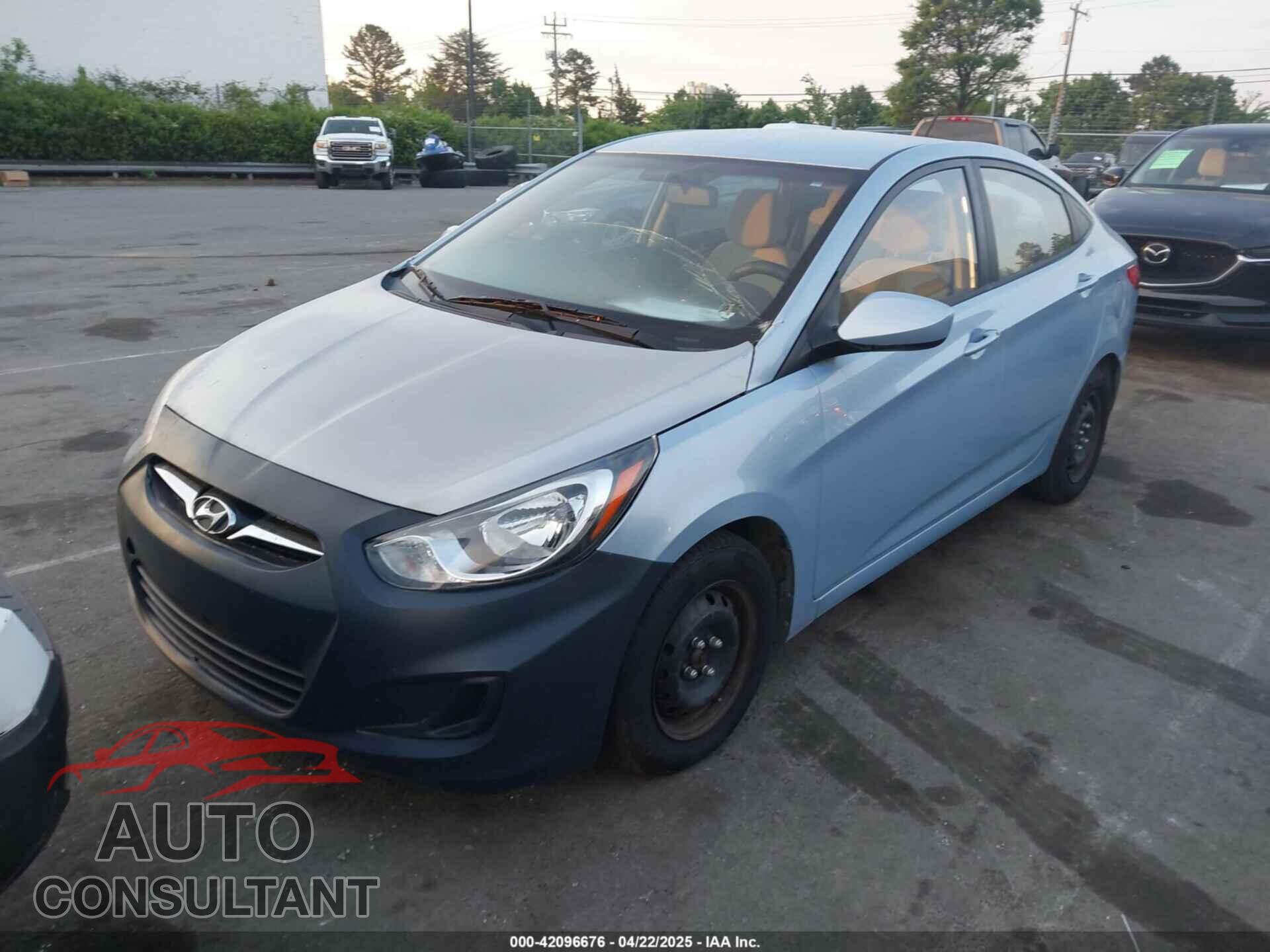 HYUNDAI ACCENT 2012 - KMHCT4AE1CU201372