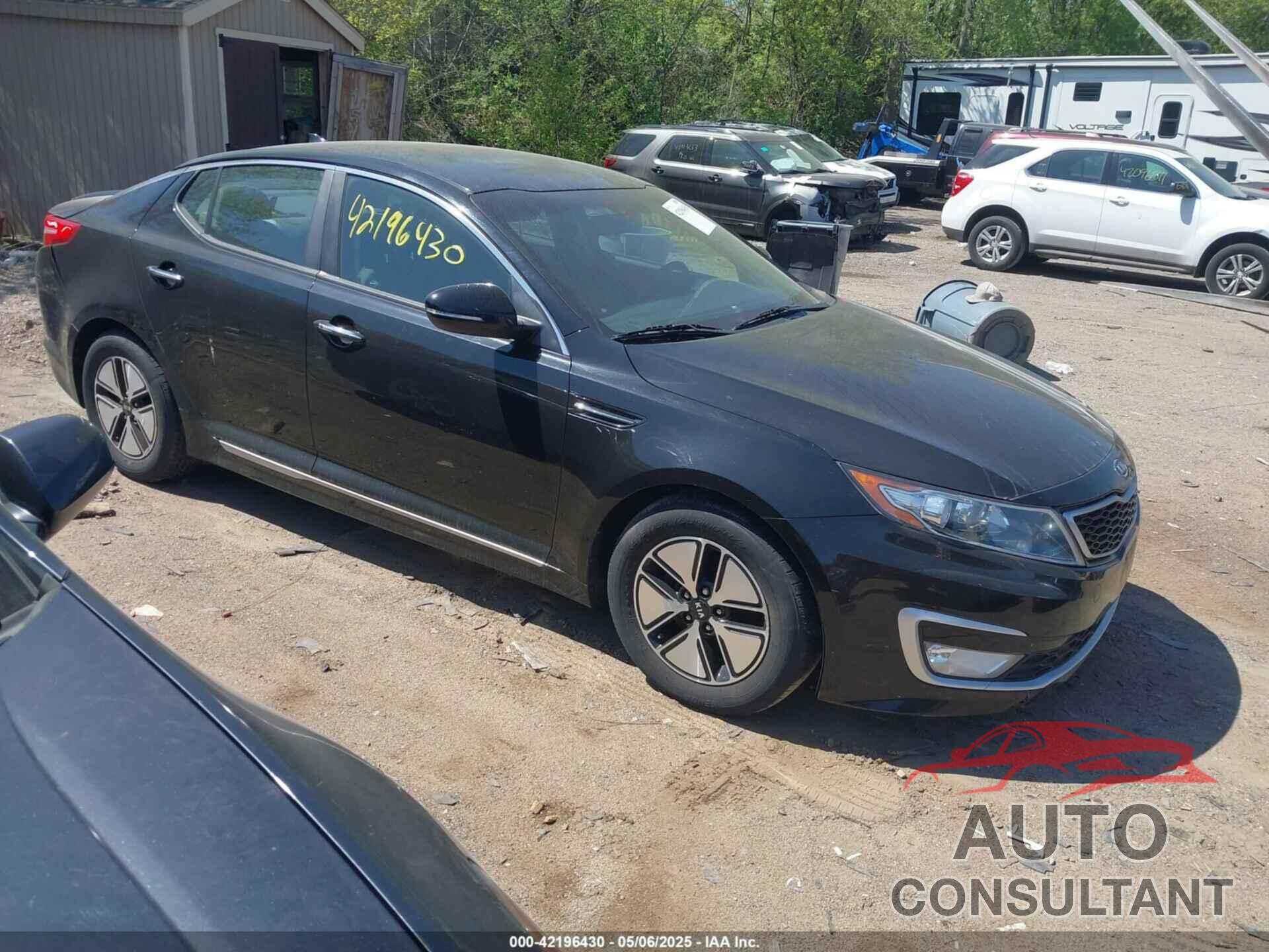 KIA OPTIMA HYBRID 2011 - KNAGM4AD5B5008738