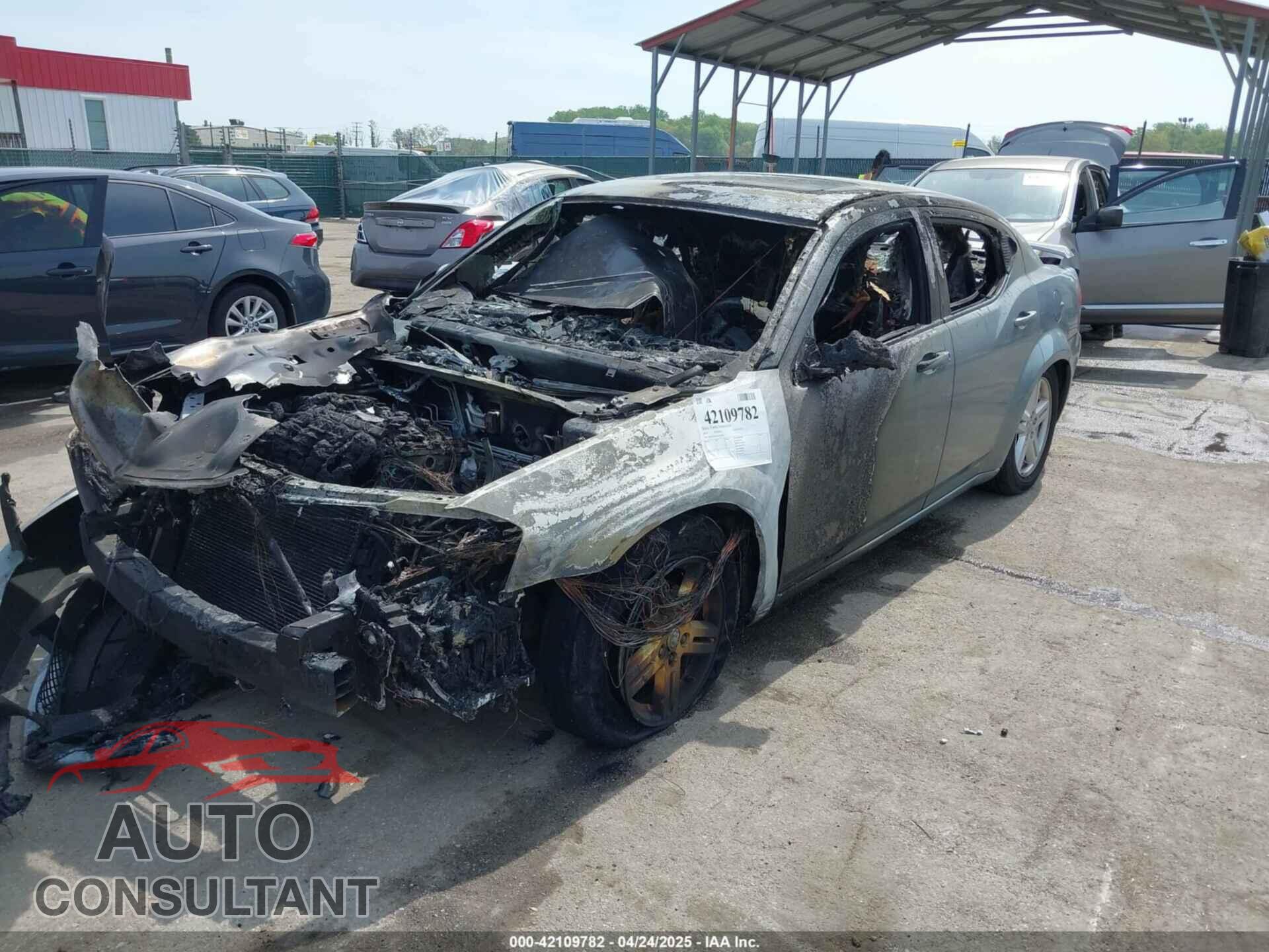 DODGE AVENGER 2010 - 1B3CC5FB4AN227398