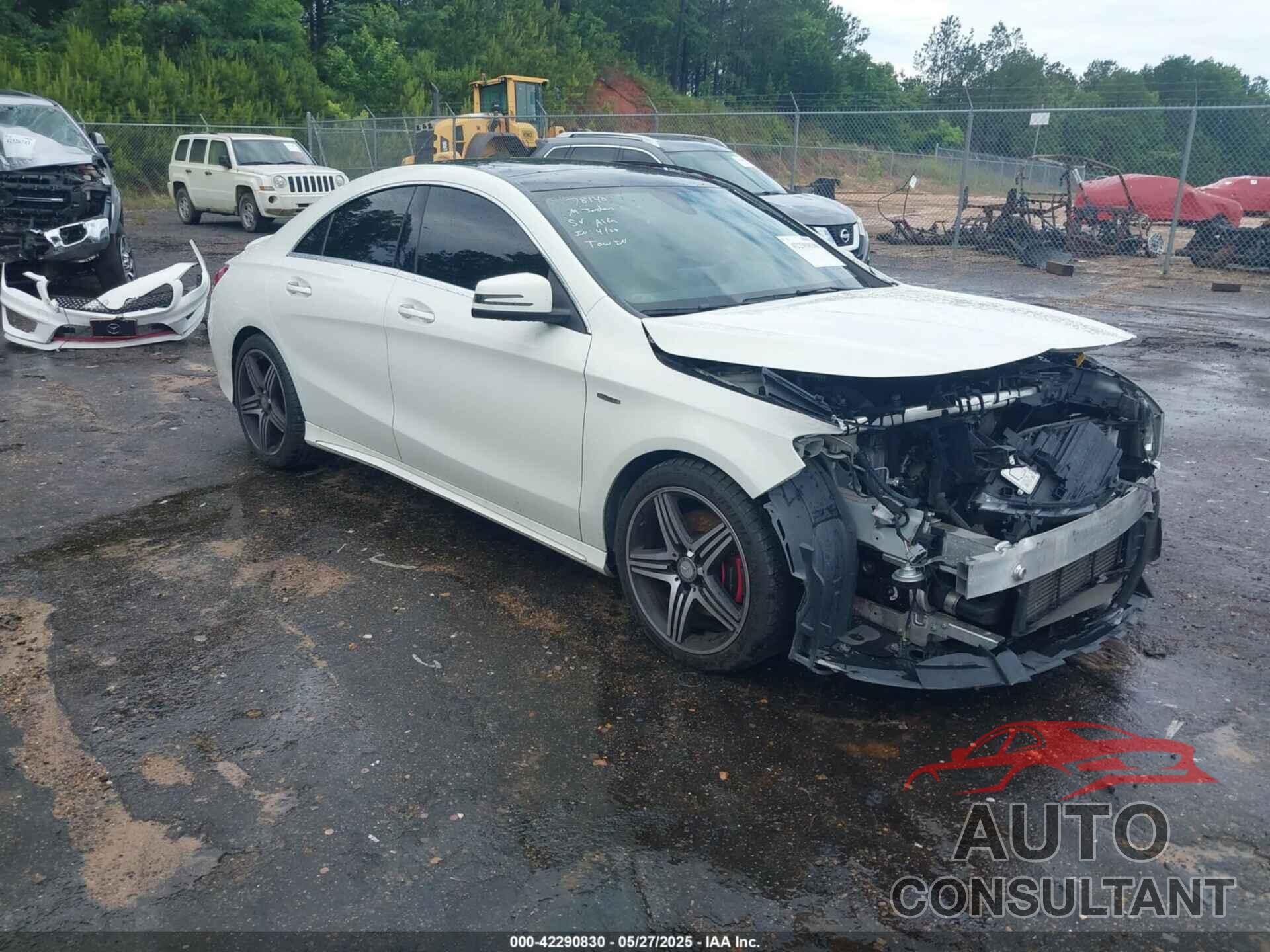 MERCEDES-BENZ CLA 250 2016 - WDDSJ4EB2GN360798