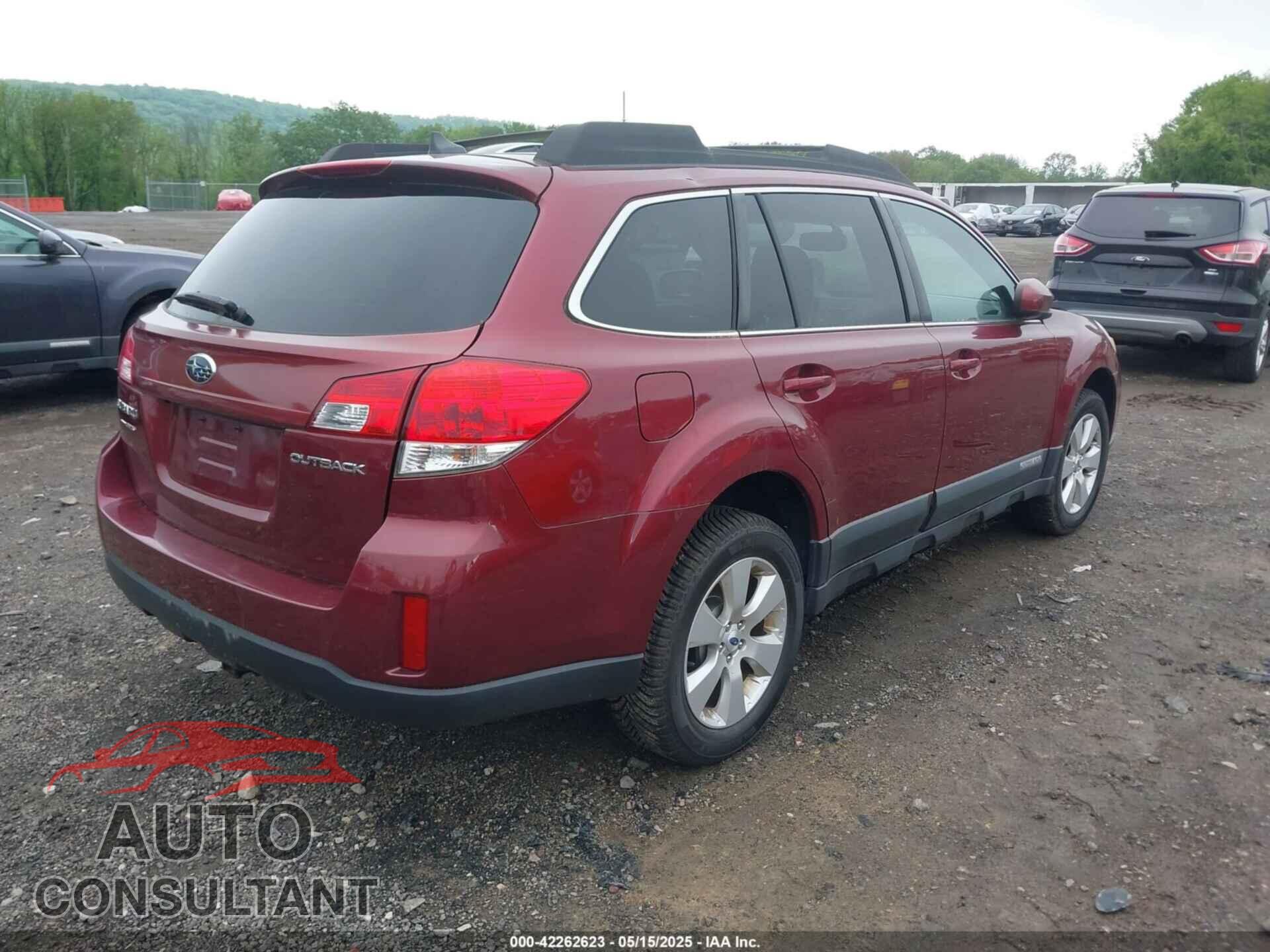 SUBARU OUTBACK 2012 - 4S4BRBKC1C3230338