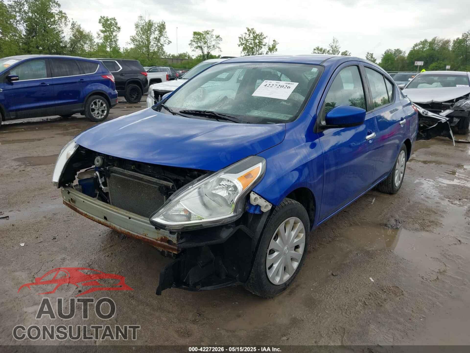 NISSAN VERSA 2017 - 3N1CN7AP3HL857224