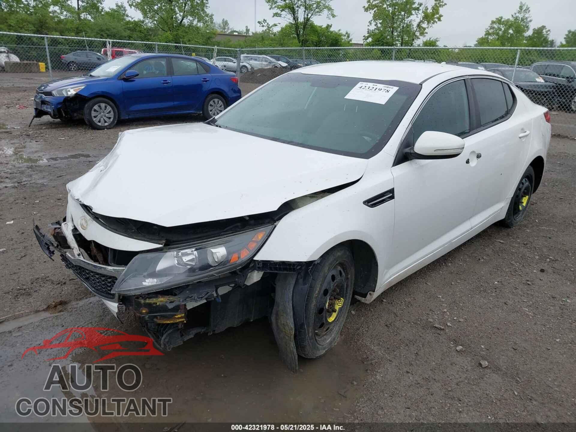 KIA OPTIMA 2011 - KNAGM4A72B5092737