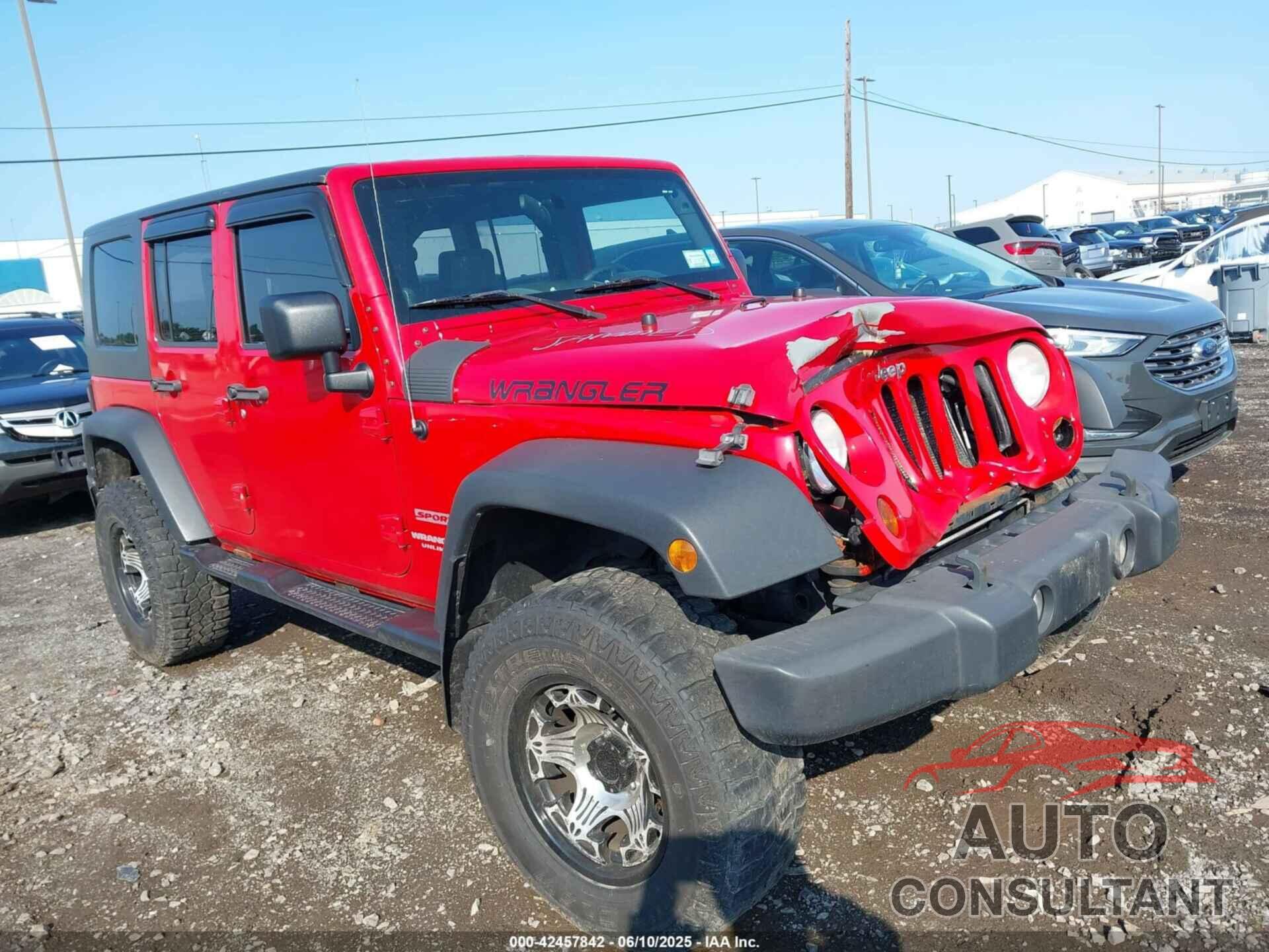 JEEP WRANGLER UNLIMITED 2010 - 1J4BA3H16AL141850