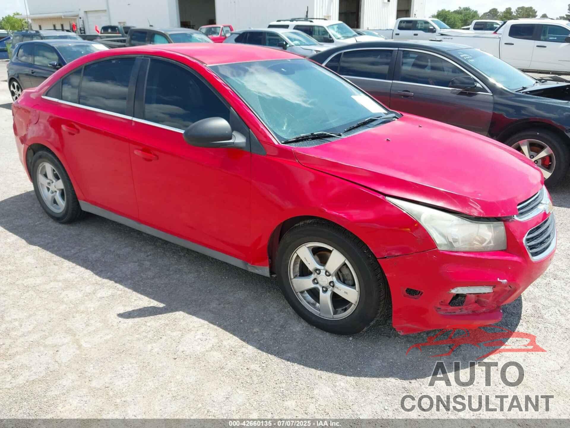 CHEVROLET CRUZE 2015 - 1G1PC5SB6F7250496