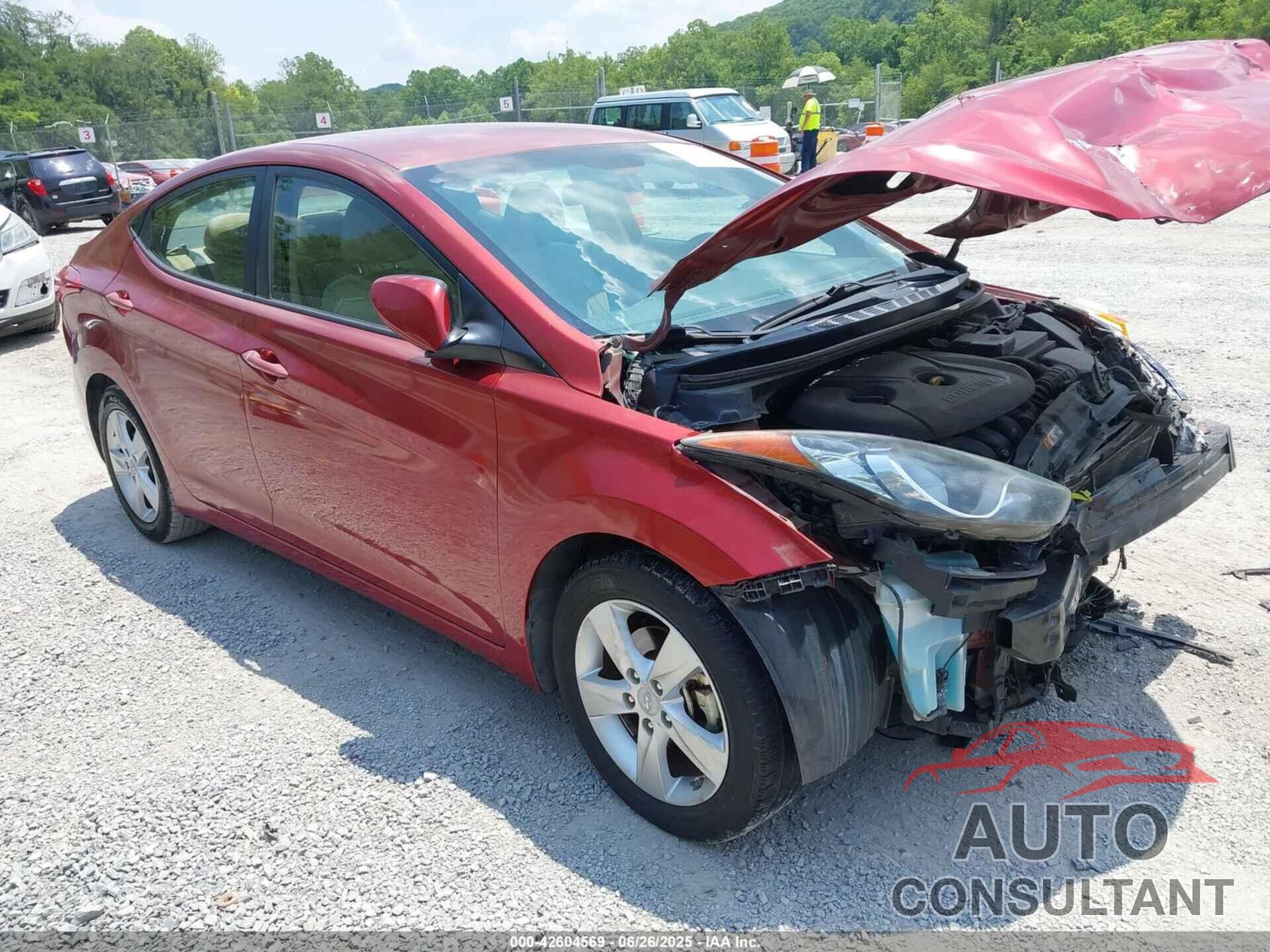 HYUNDAI ELANTRA 2013 - 5NPDH4AE0DH239536