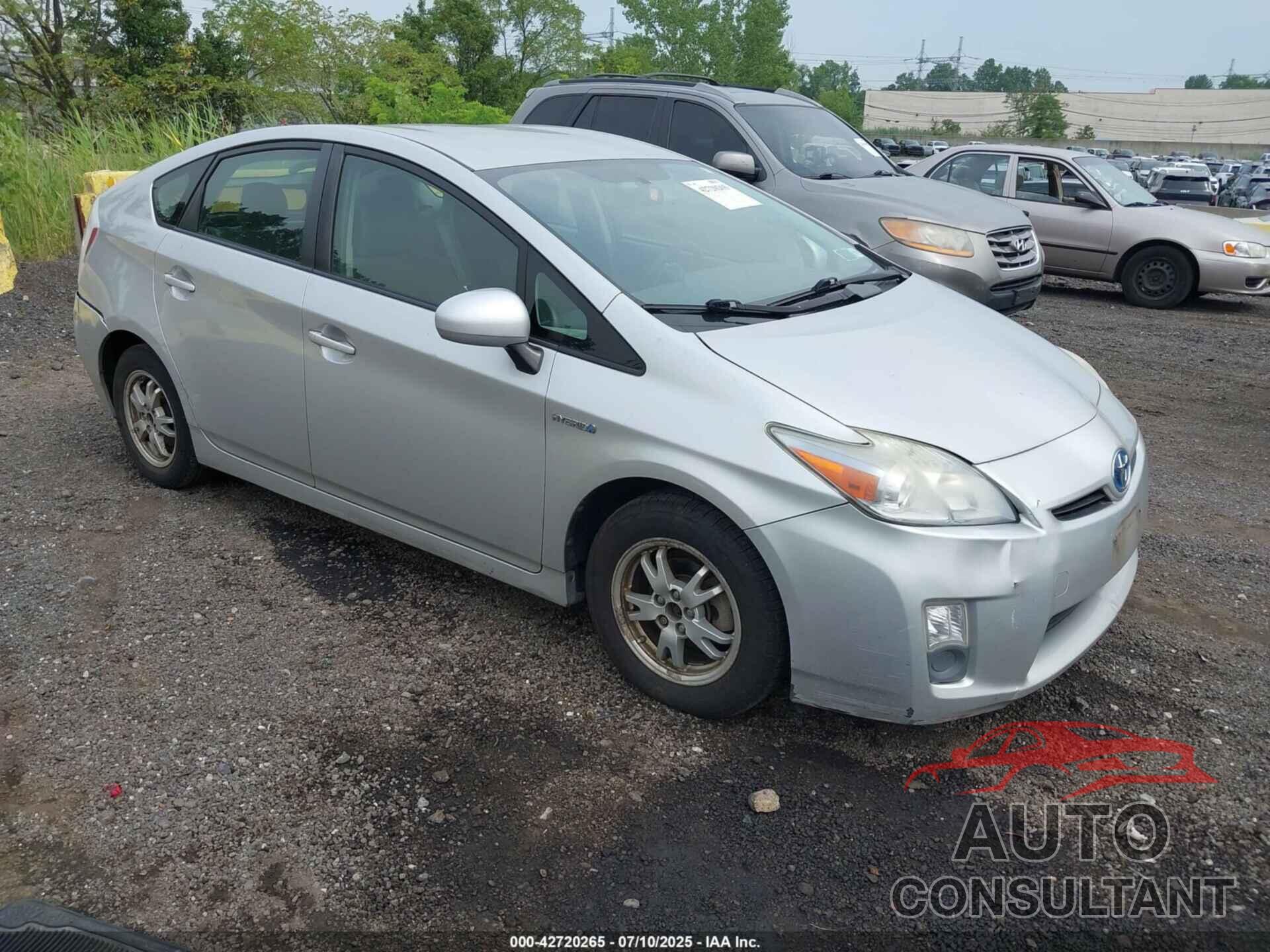 TOYOTA PRIUS 2010 - JTDKN3DU2A0061960