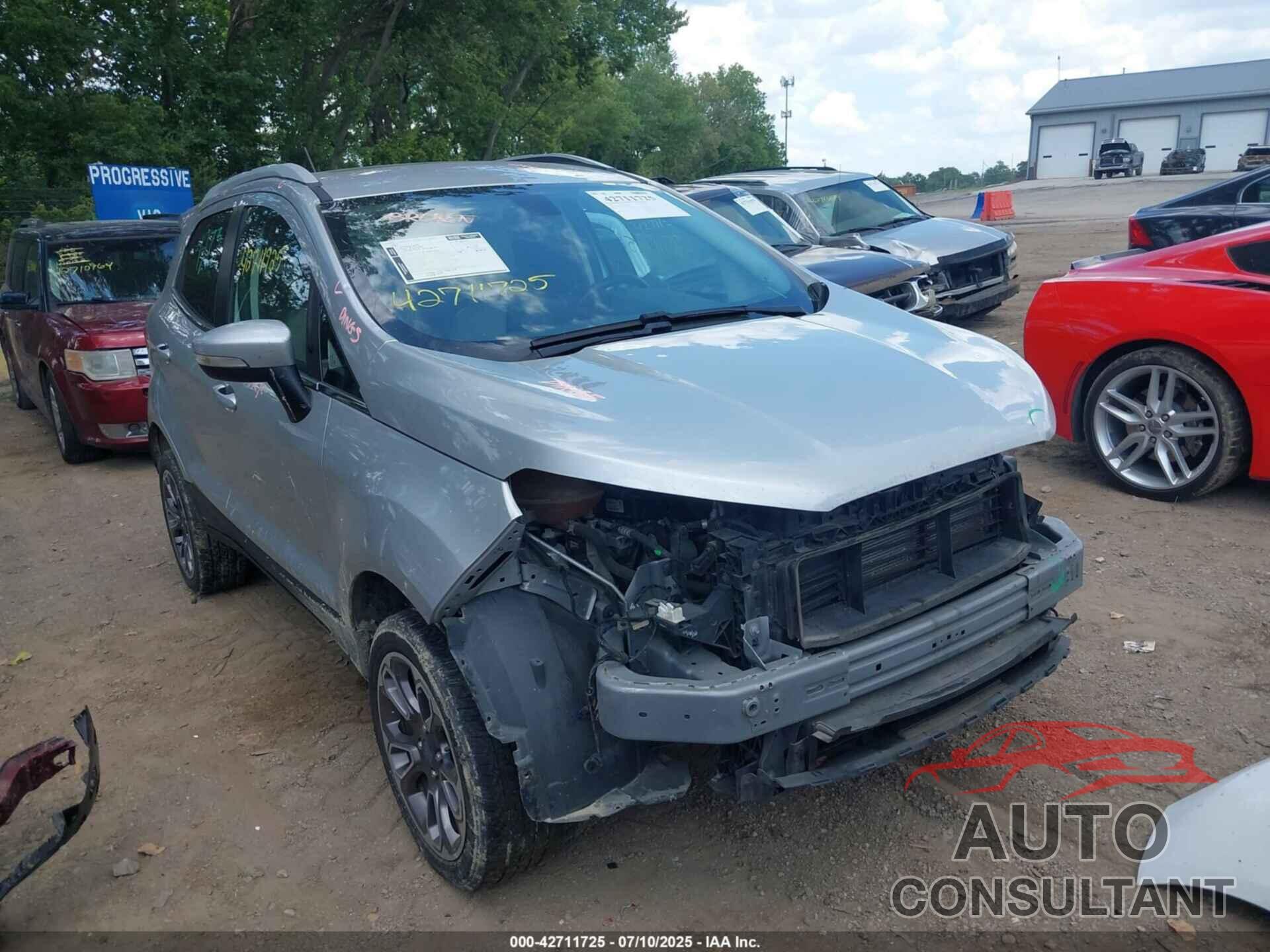 FORD ECOSPORT 2021 - MAJ6S3KL5MC403107