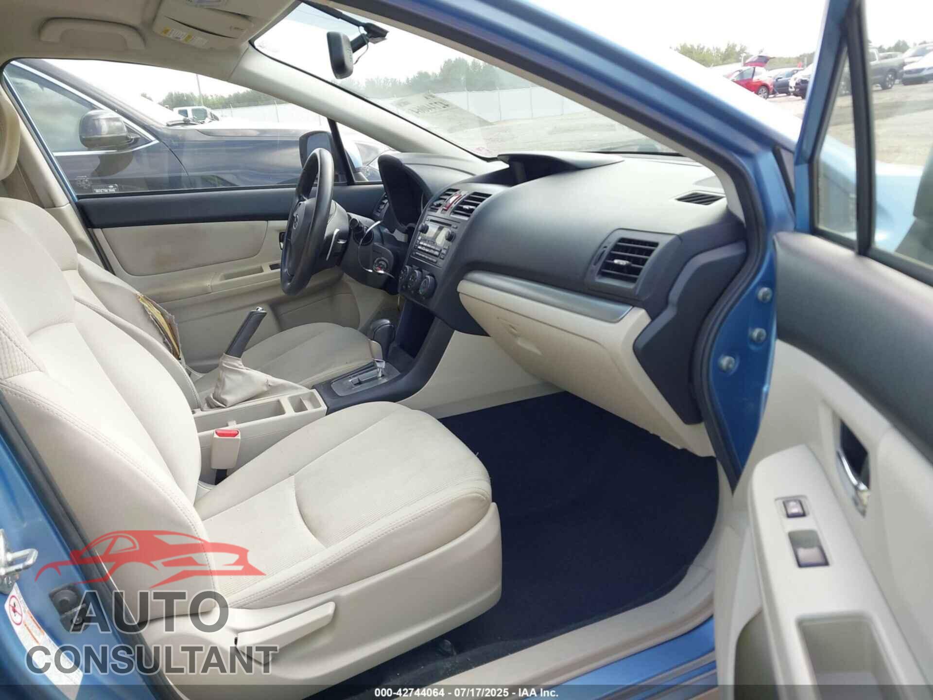 SUBARU IMPREZA 2012 - JF1GPAL61CH206567