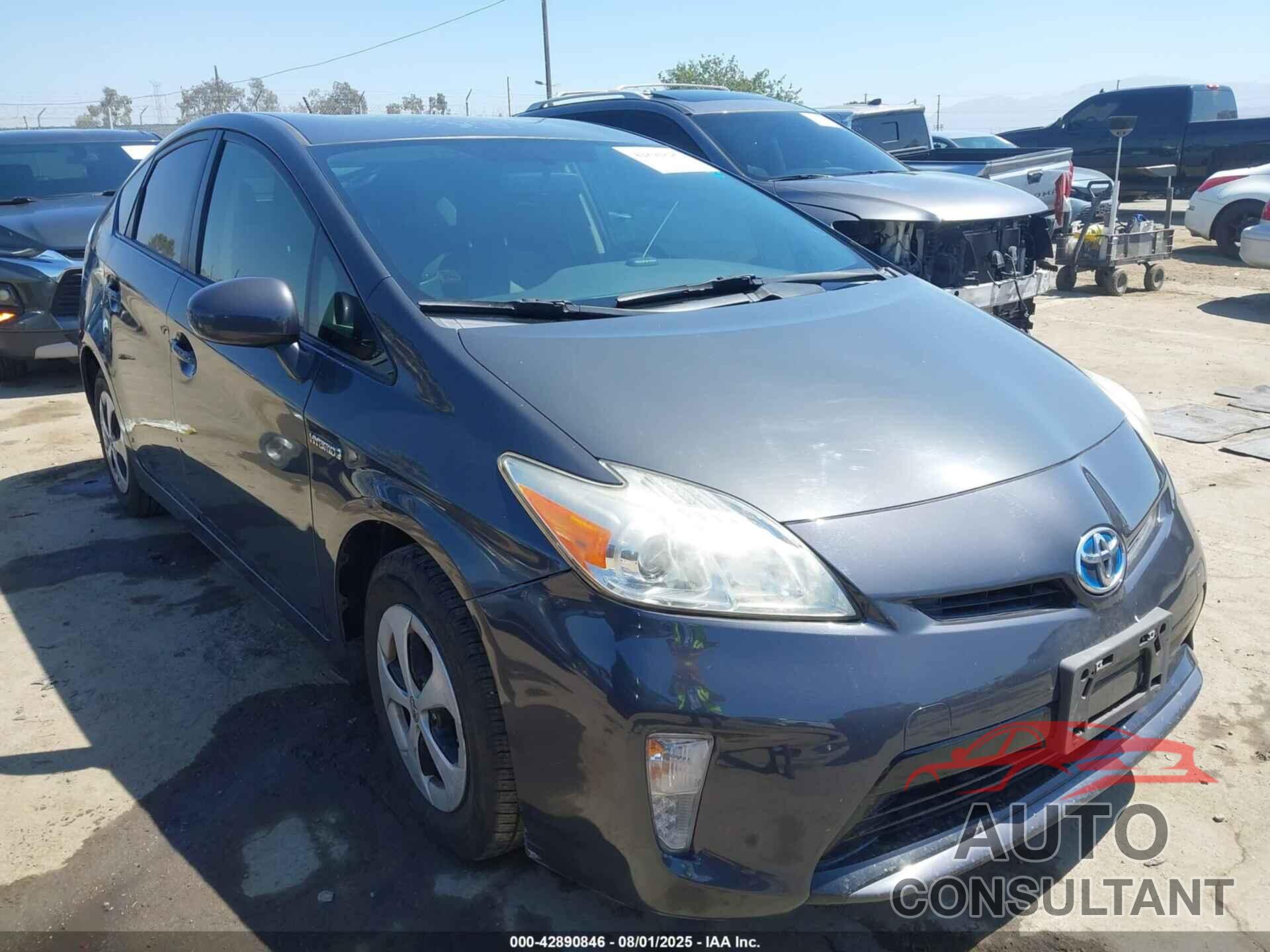 TOYOTA PRIUS 2014 - JTDKN3DU6E0381935