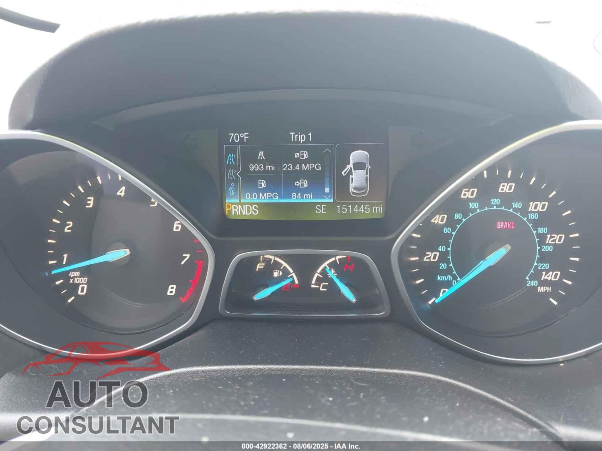 FORD ESCAPE 2014 - 1FMCU0J91EUE57751