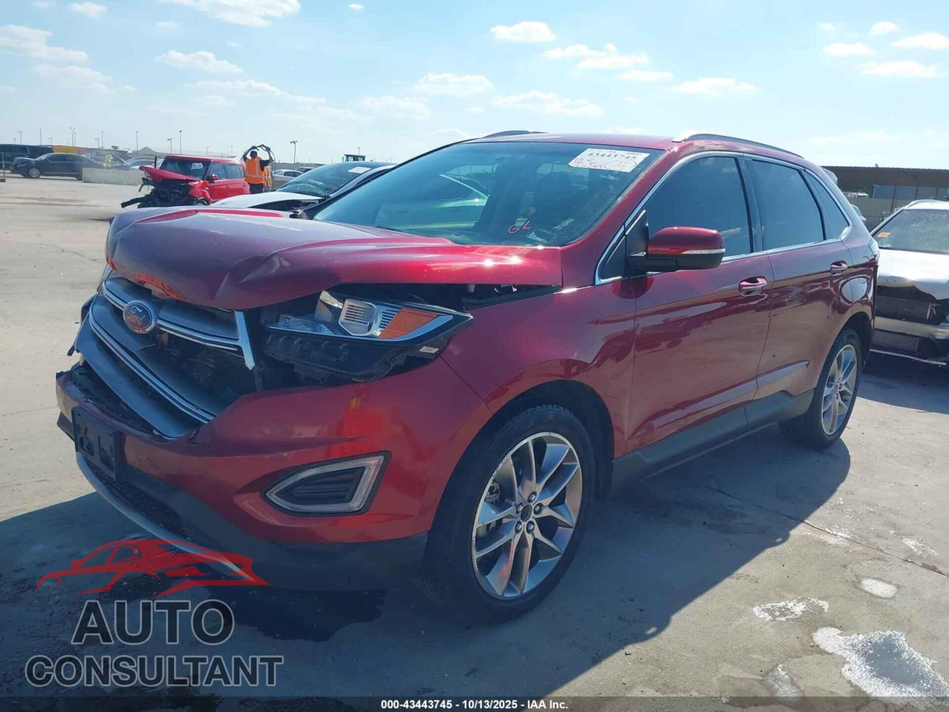 FORD EDGE 2017 - 2FMPK3K87HBB26892