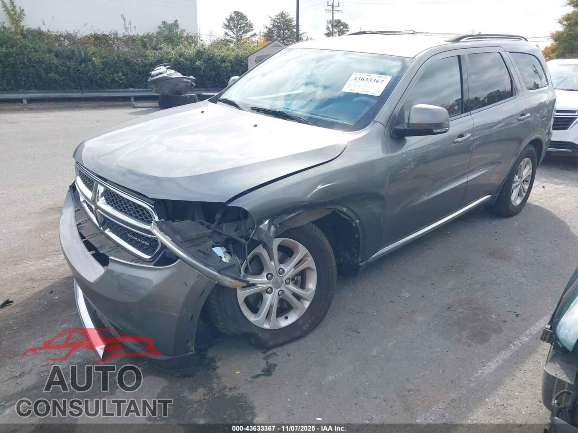 DODGE DURANGO 2012 - 1C4RDHDG4CC113583