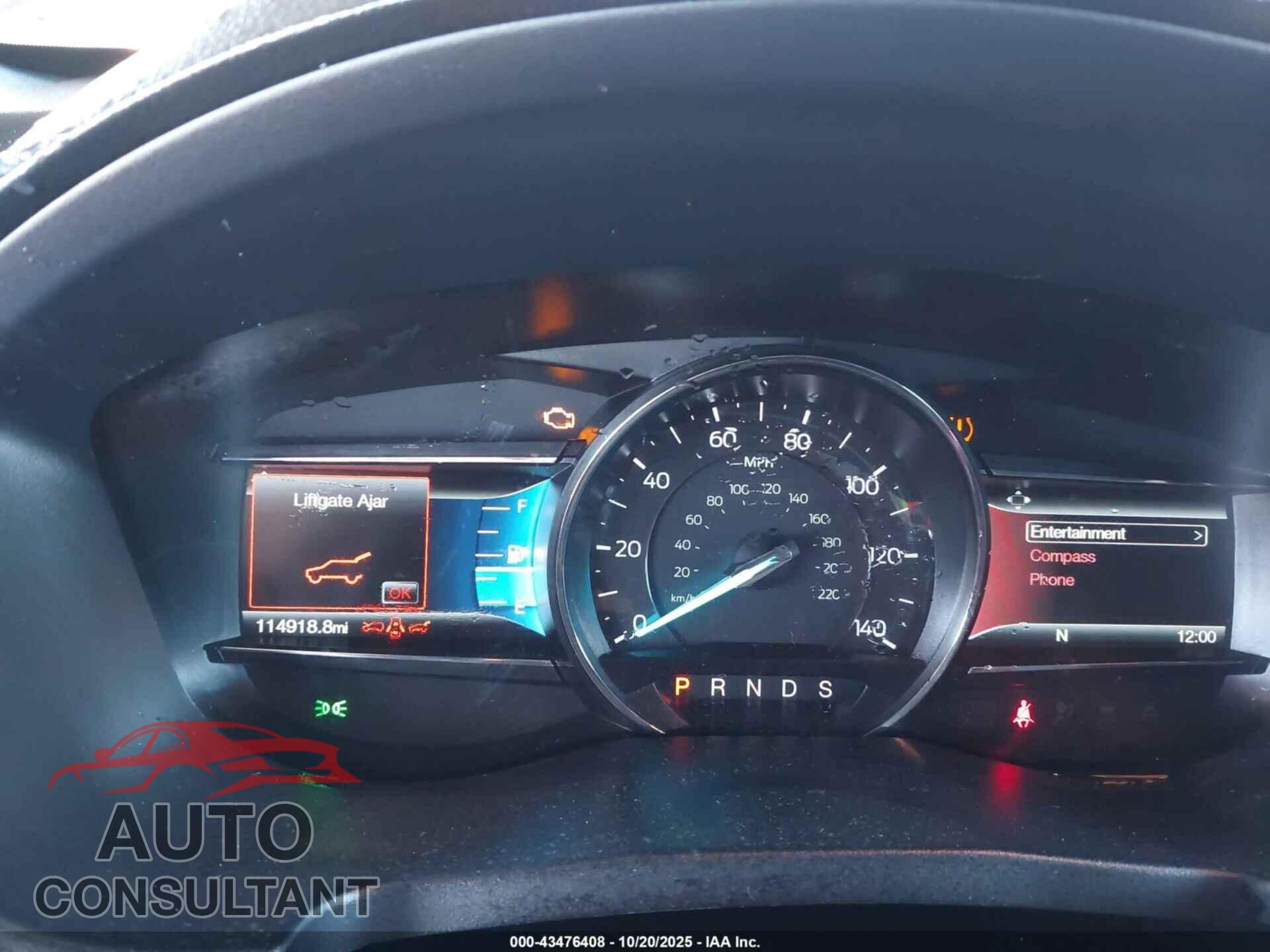 FORD EXPLORER 2017 - 1FM5K8D8XHGD04725