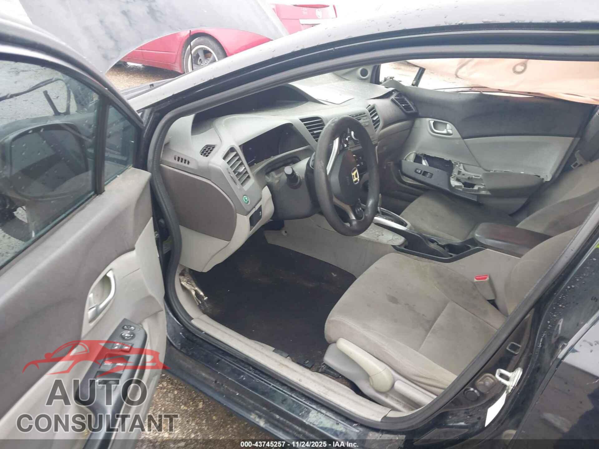 HONDA CIVIC 2012 - 19XFB2F85CE063295