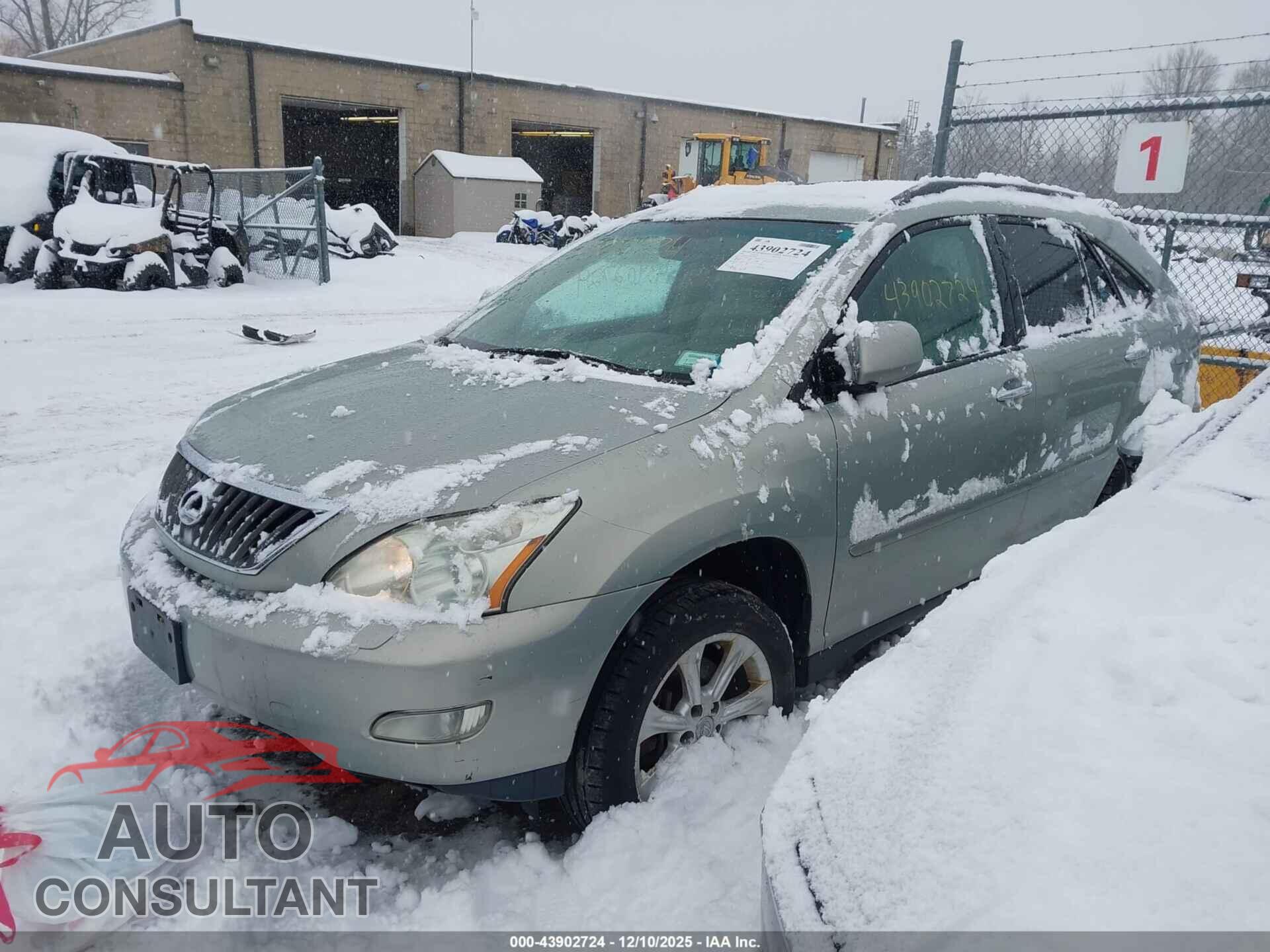 LEXUS RX 350 2009 - 2T2HK31U49C126859
