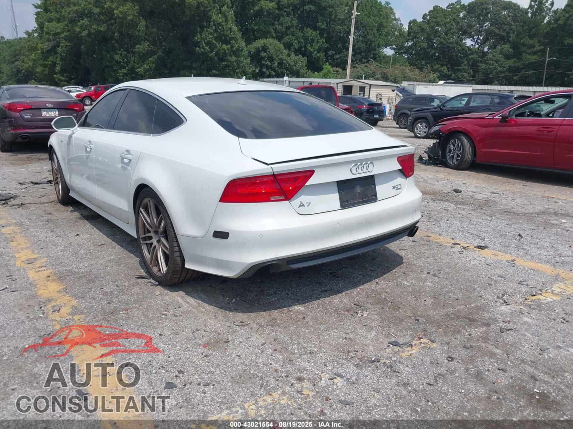 AUDI A7 2012 - WAU3GCFC4CN141976