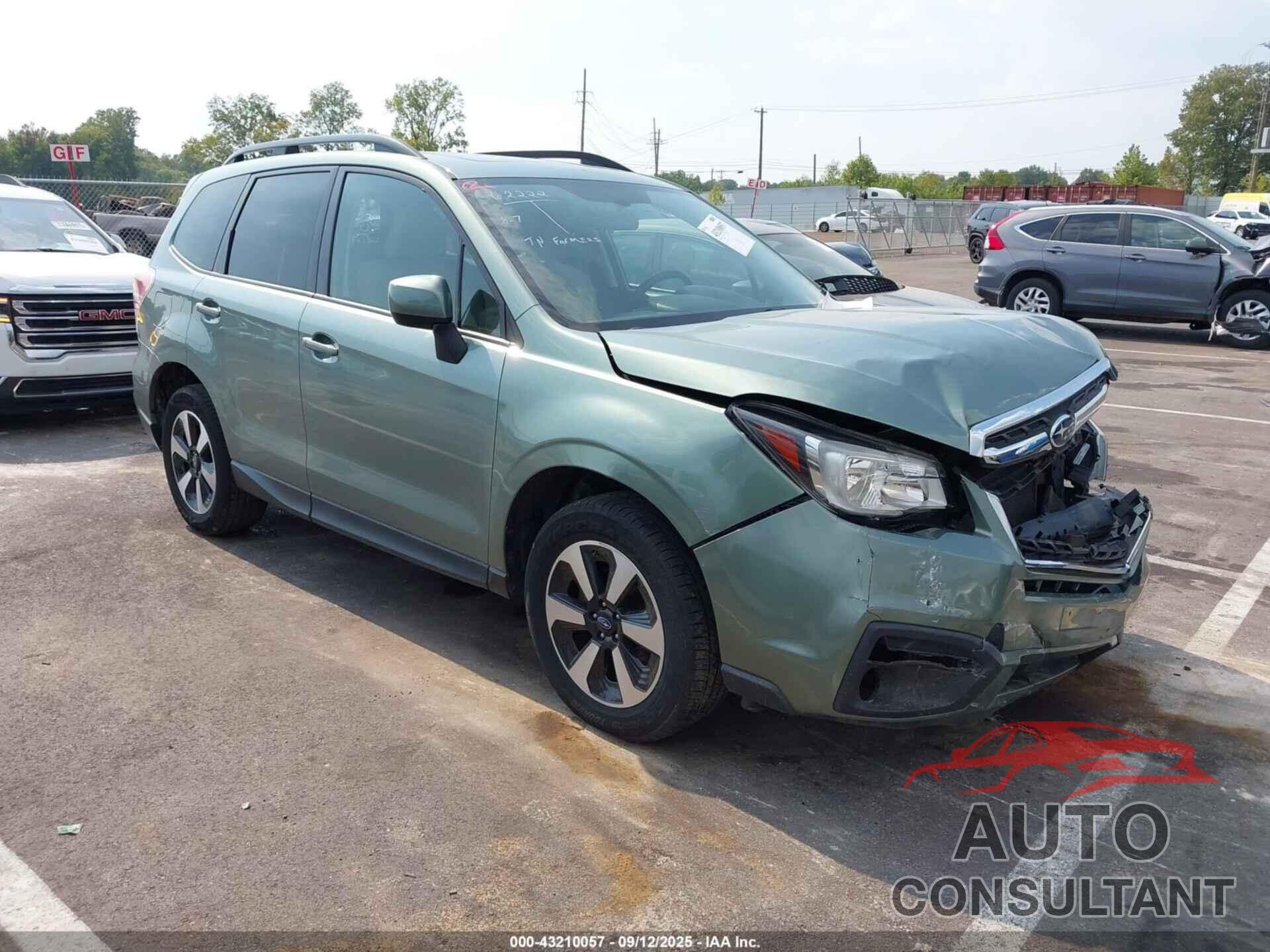 SUBARU FORESTER 2017 - JF2SJAEC5HH459571