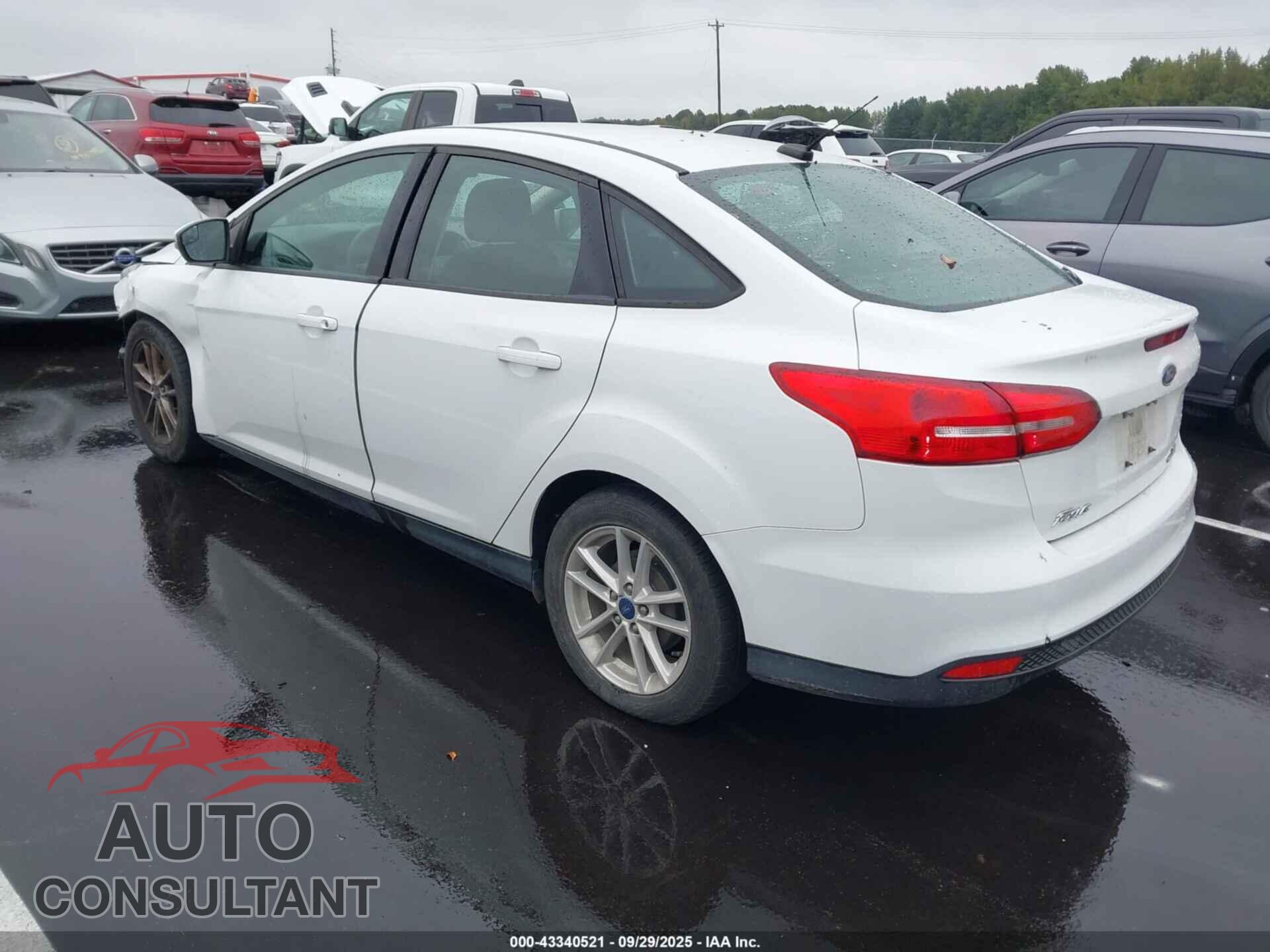 FORD FOCUS 2016 - 1FADP3F29GL365542
