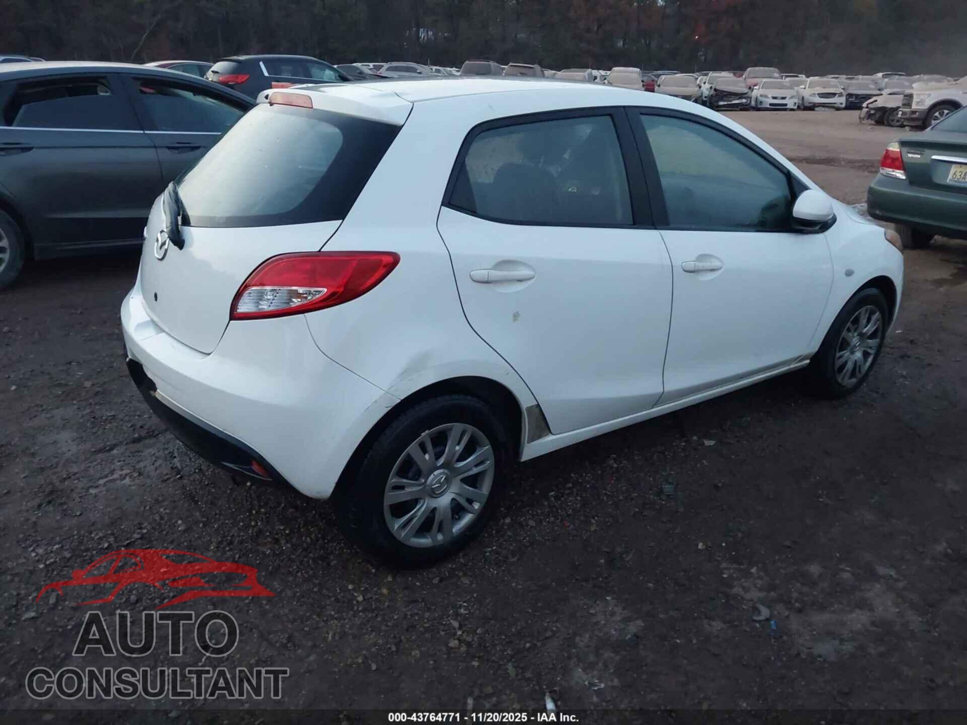 MAZDA MAZDA2 2014 - JM1DE1KY8E0171436