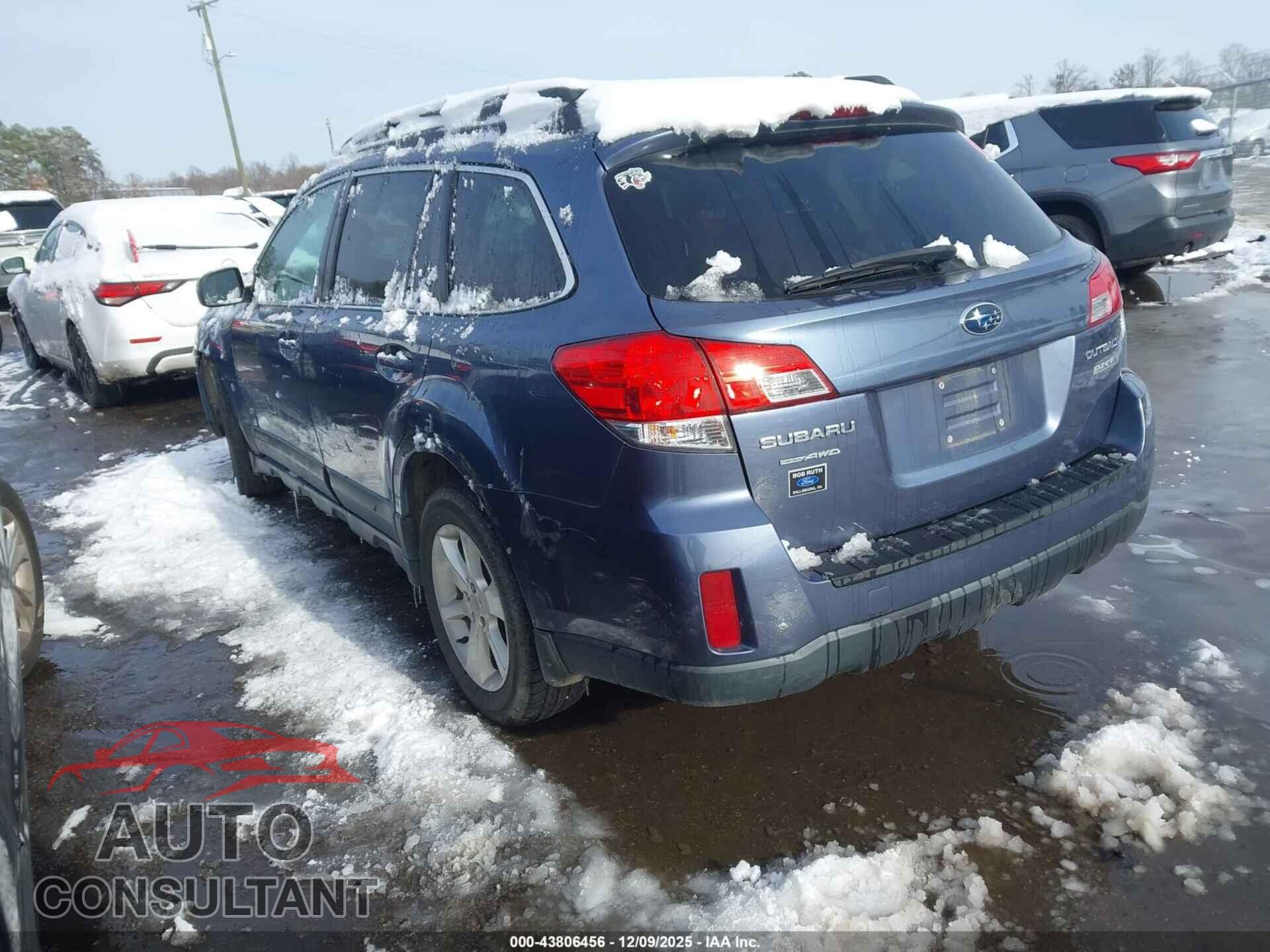 SUBARU OUTBACK 2014 - 4S4BRBCC3E3297699
