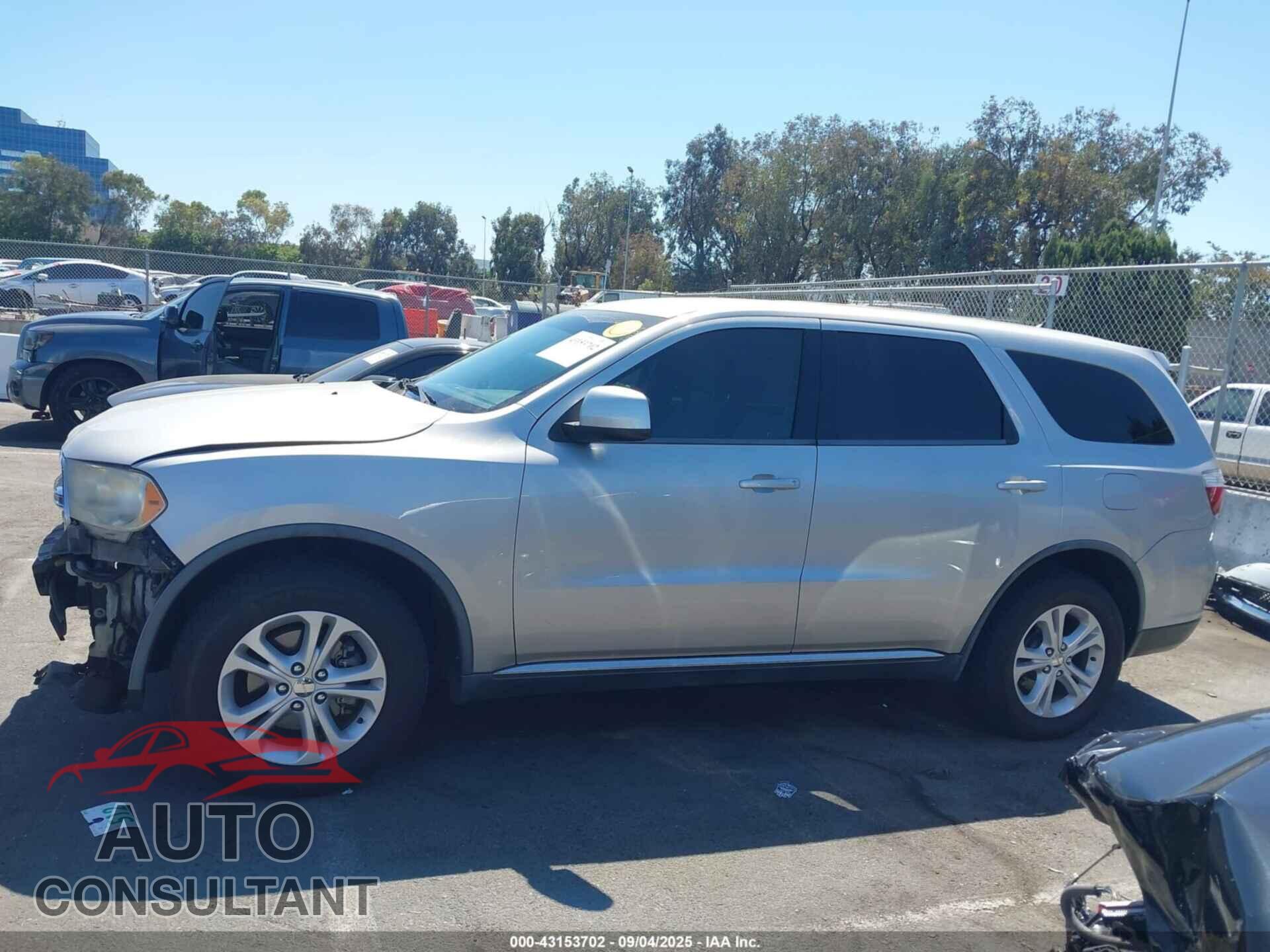 DODGE DURANGO 2012 - 1C4RDHAG1CC197432