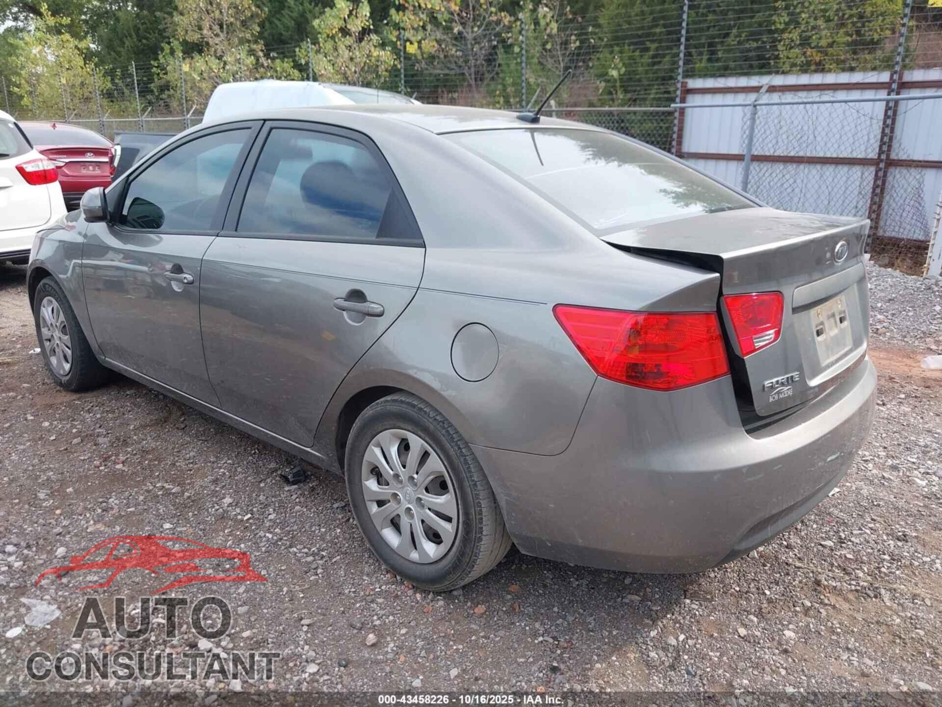 KIA FORTE 2012 - KNAFU4A22C5487129