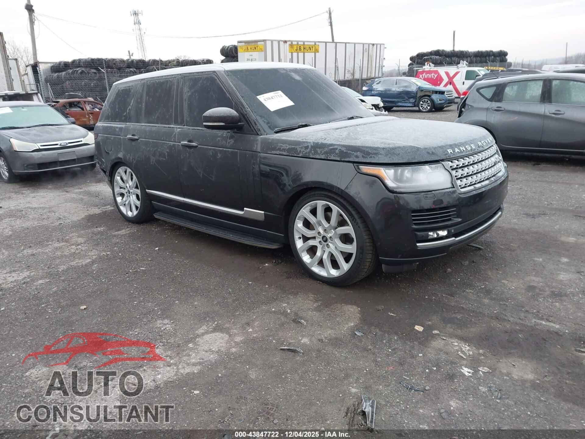 LAND ROVER RANGE ROVER 2013 - SALGS2EF1DA124157