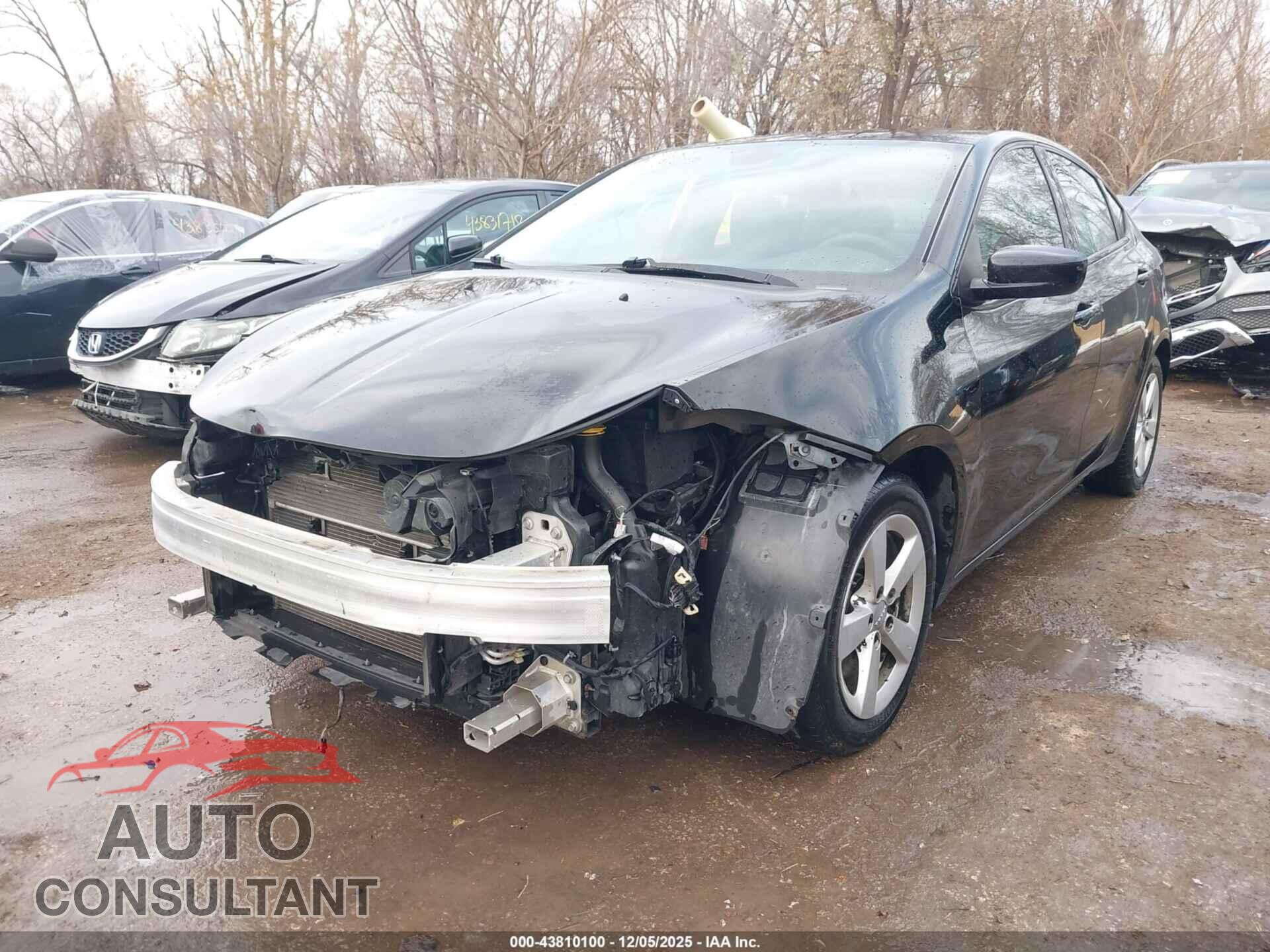 DODGE DART 2015 - 1C3CDFBBXFD302162