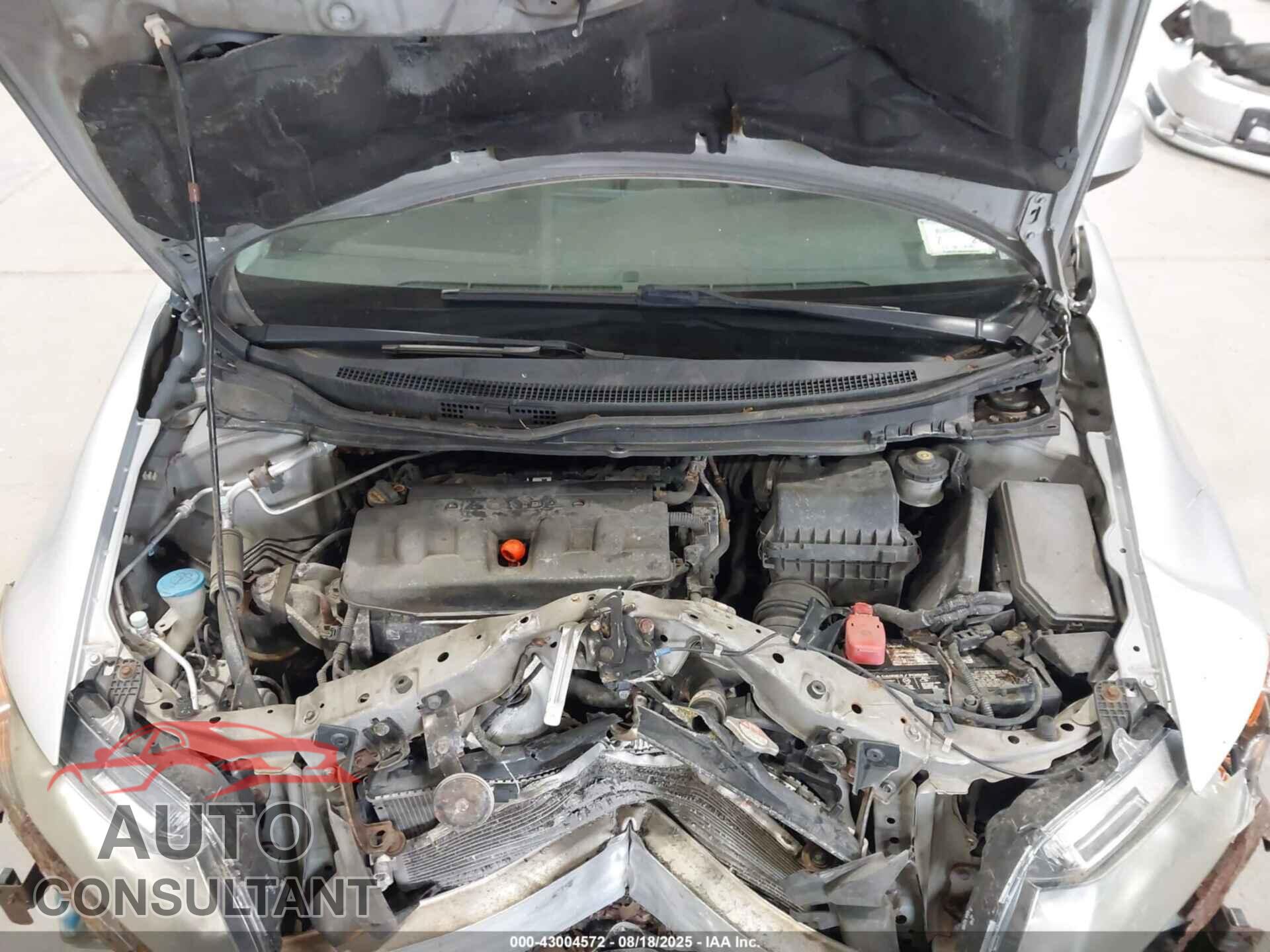 HONDA CIVIC 2012 - 2HGFB2F81CH545459