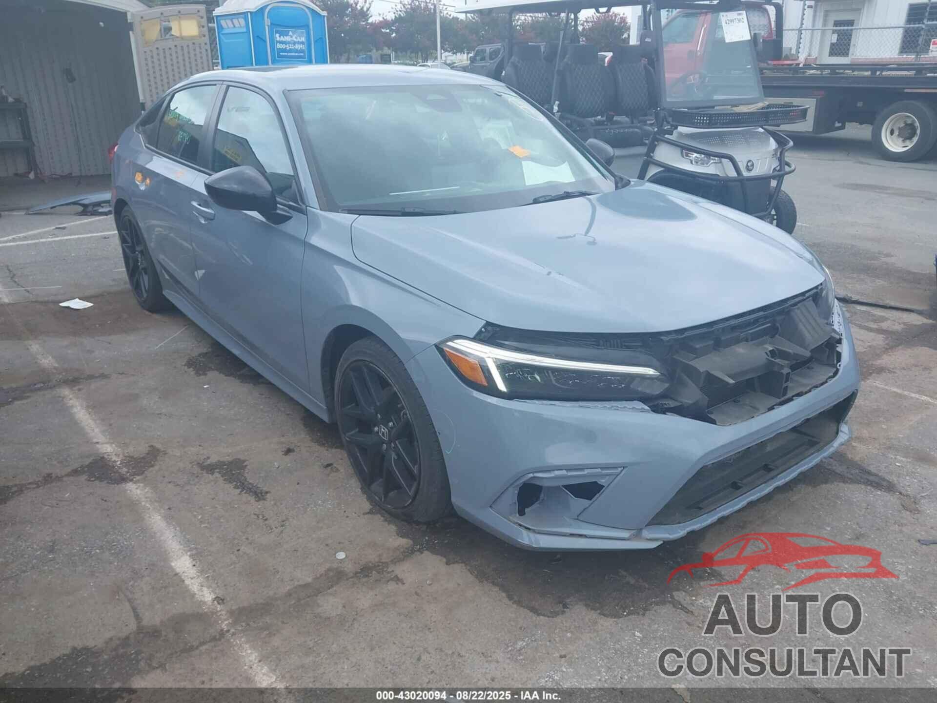 HONDA CIVIC 2022 - 2HGFE2F51NH537040