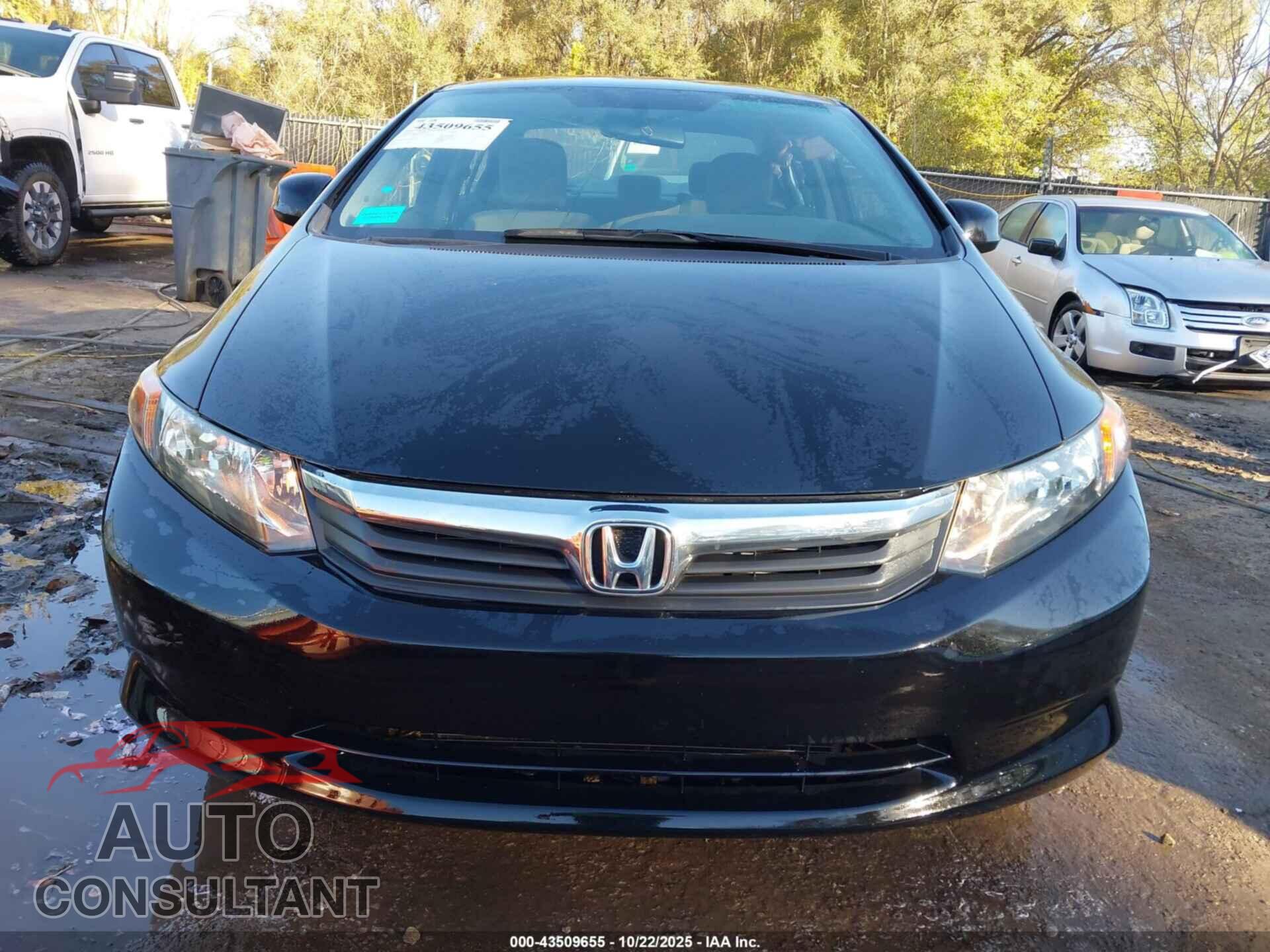 HONDA CIVIC 2012 - 19XFB2F51CE007439