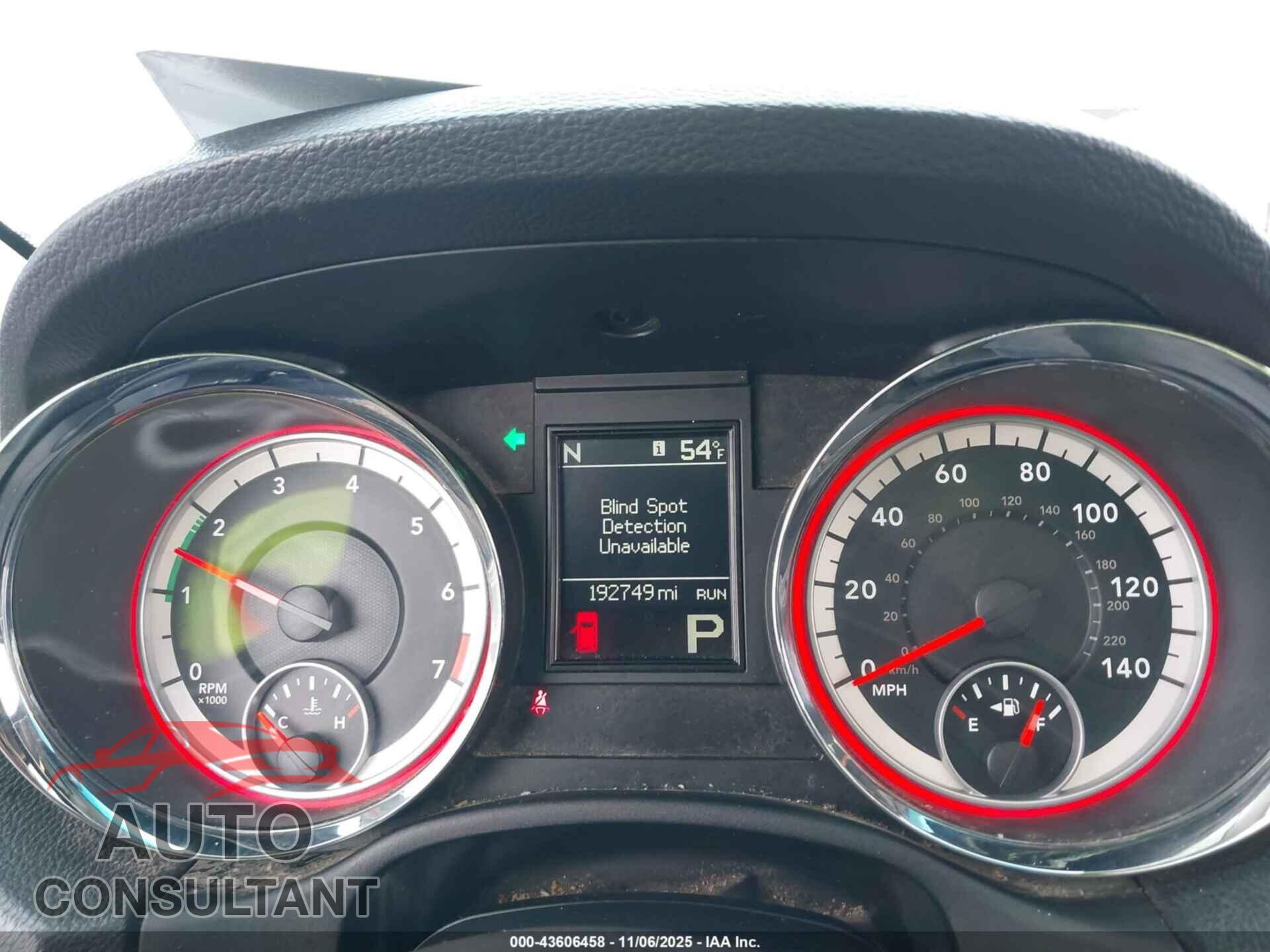 DODGE DURANGO 2013 - 1C4RDJDG4DC699615