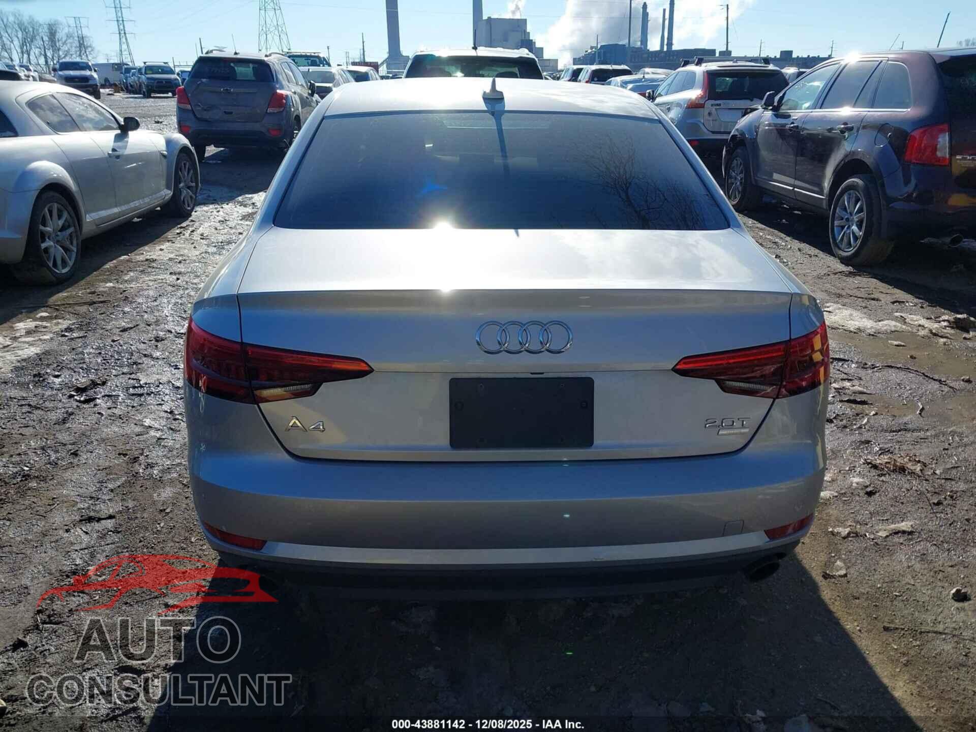 AUDI A4 2017 - WAUGMAF43HA149802