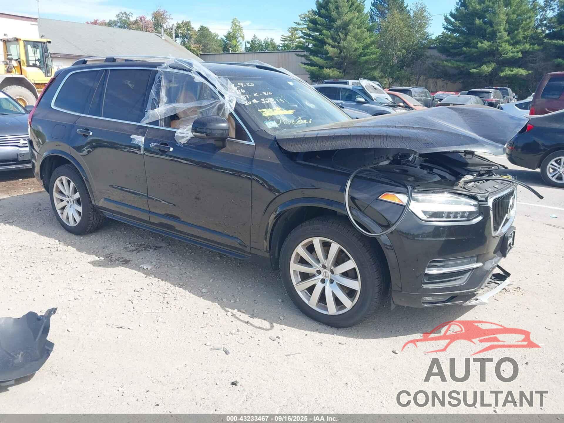 VOLVO XC90 2016 - YV4A22PK9G1014272