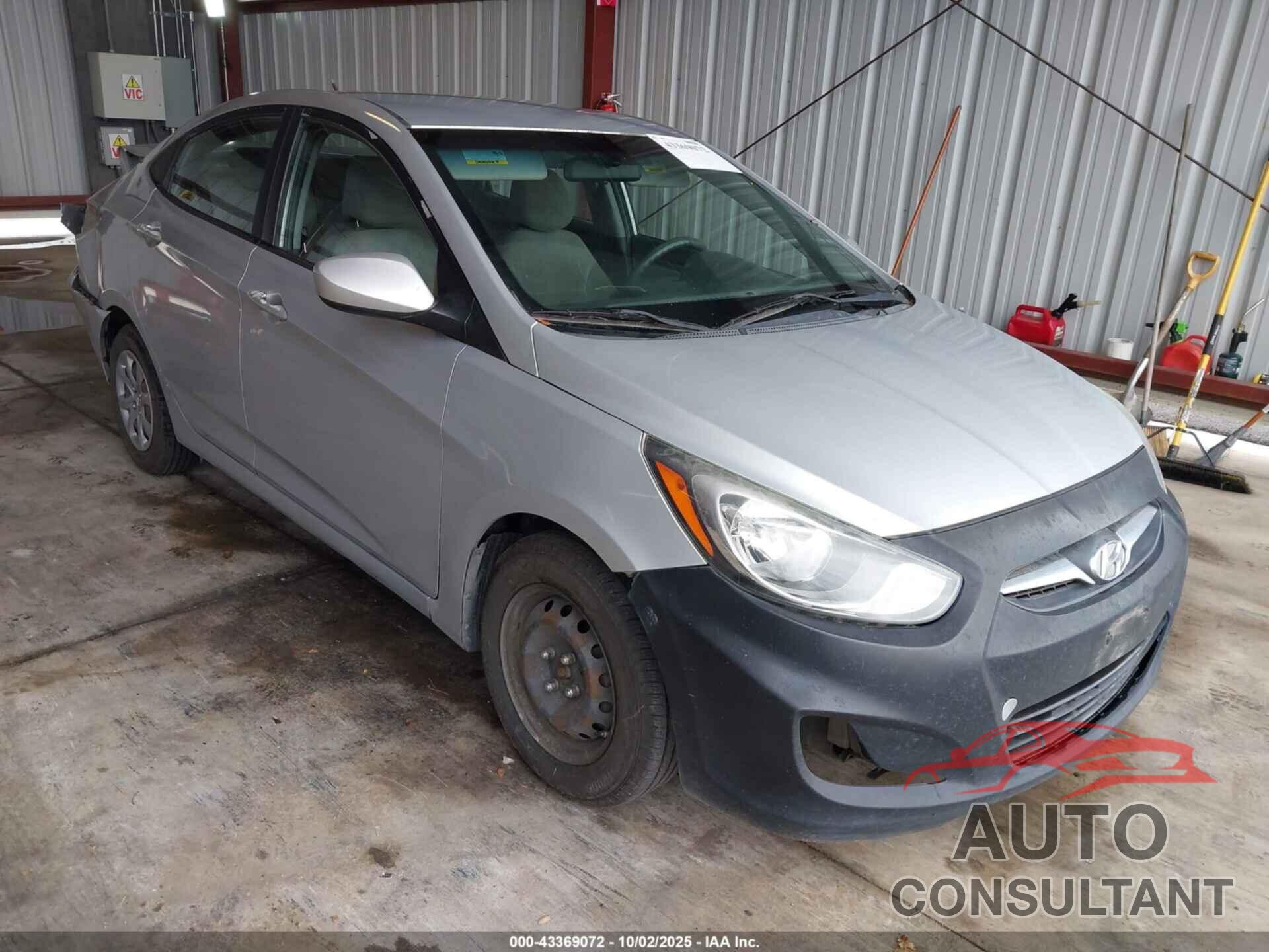 HYUNDAI ACCENT 2013 - KMHCT4AE9DU480135
