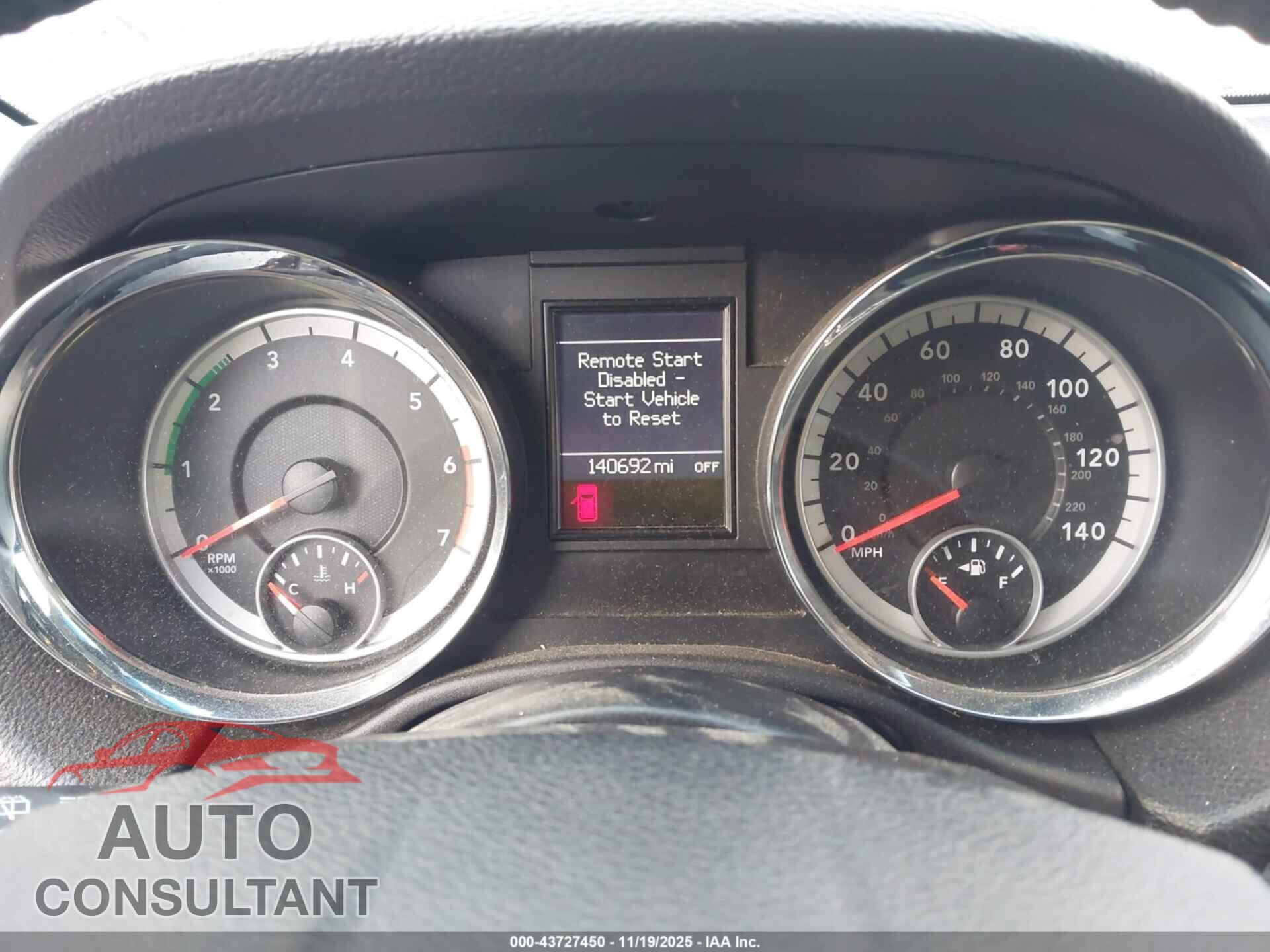 DODGE DURANGO 2013 - 1C4SDJDT2DC565572