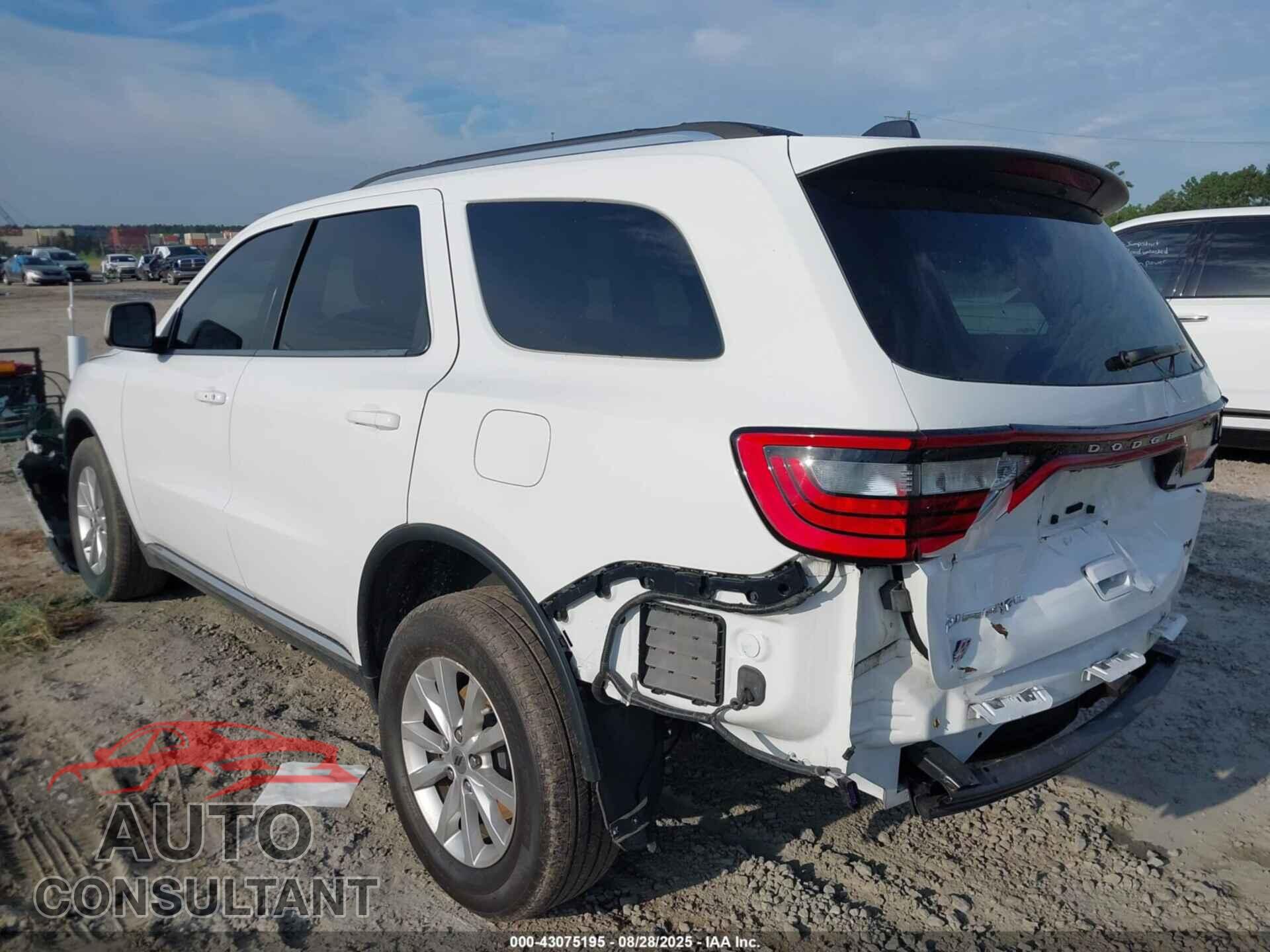 DODGE DURANGO 2022 - 1C4RDJAG0NC103731