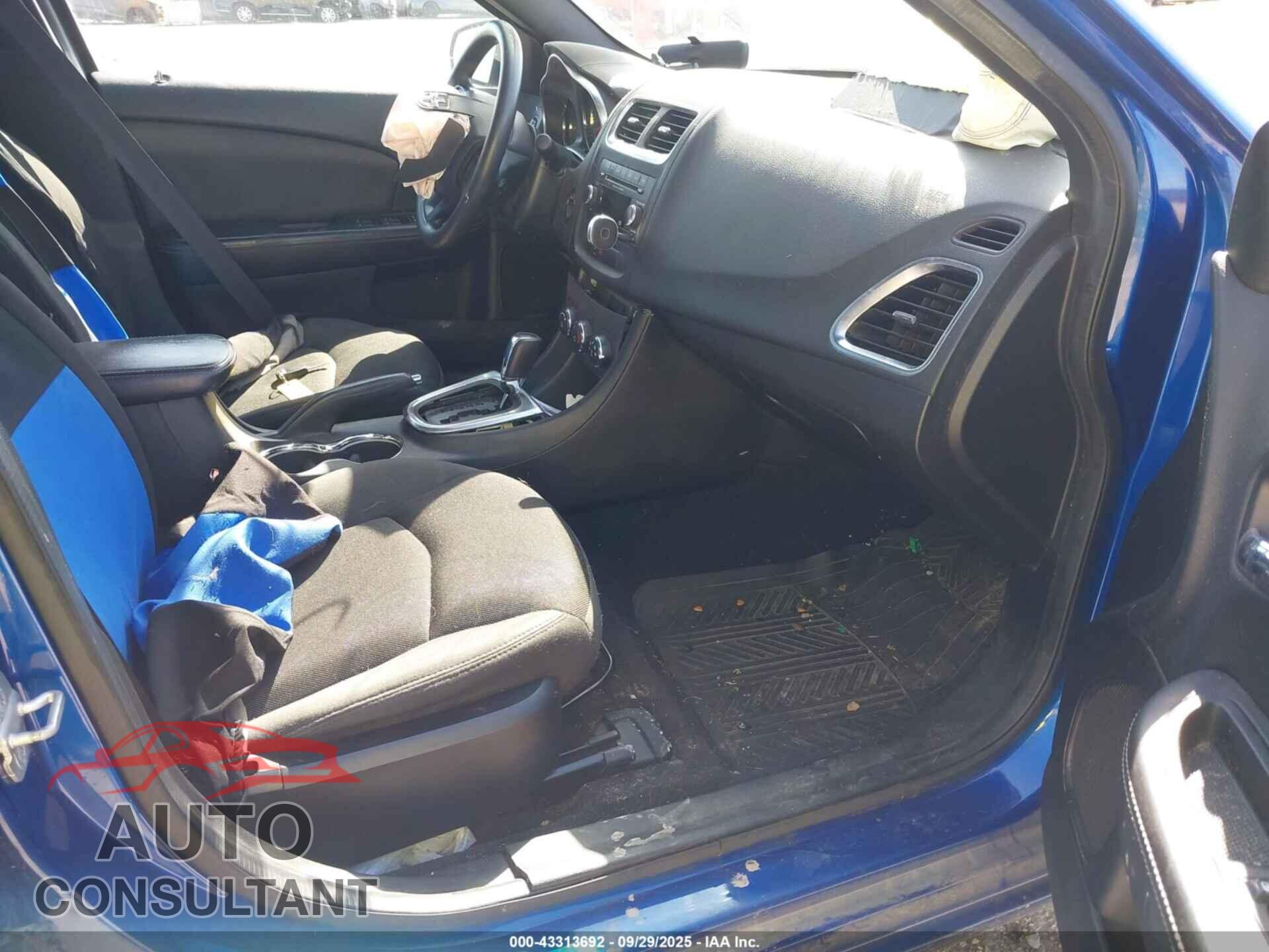 DODGE AVENGER 2013 - 1C3CDZAB9DN655082