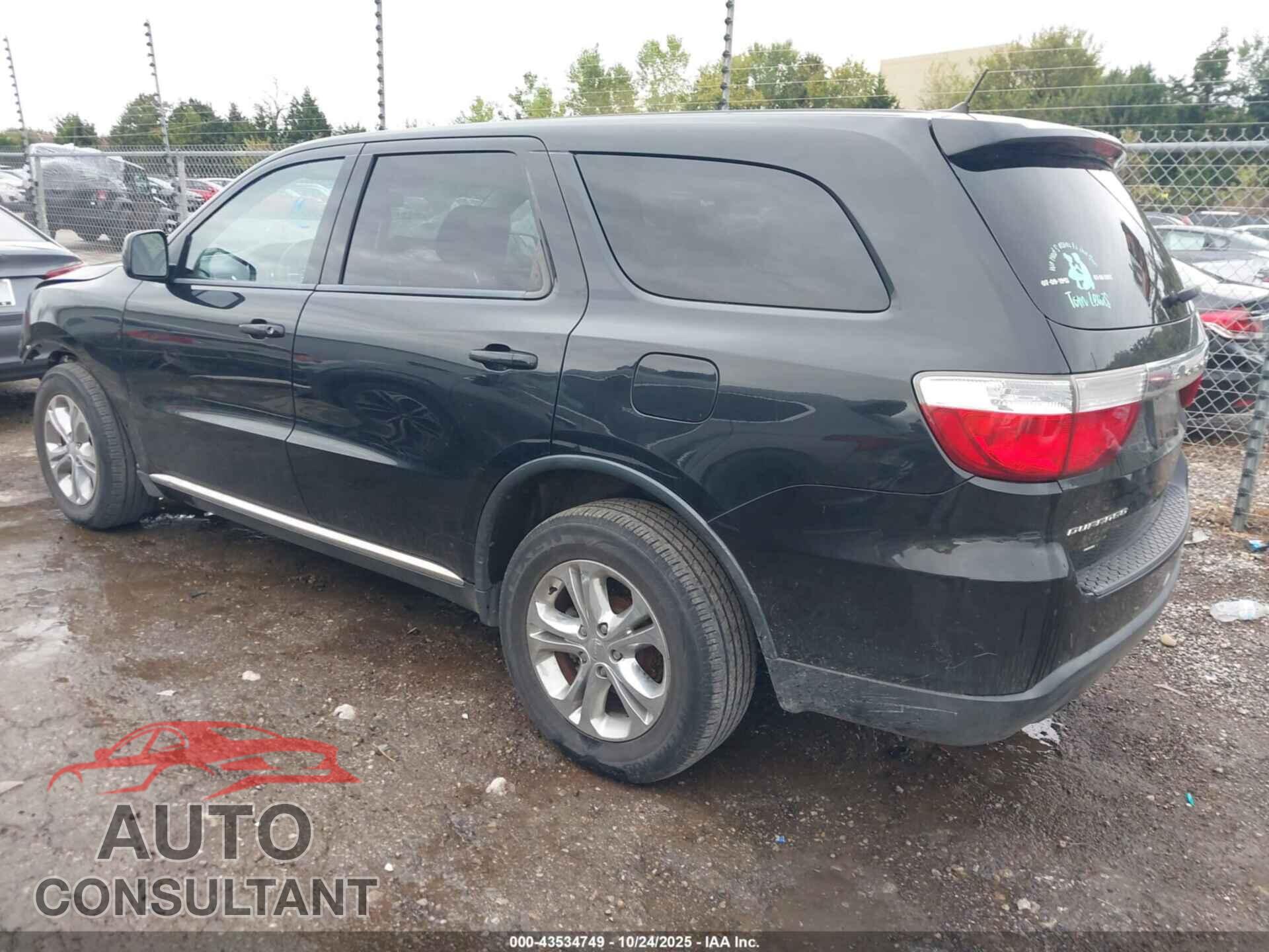 DODGE DURANGO 2013 - 1C4RDHAG0DC672571