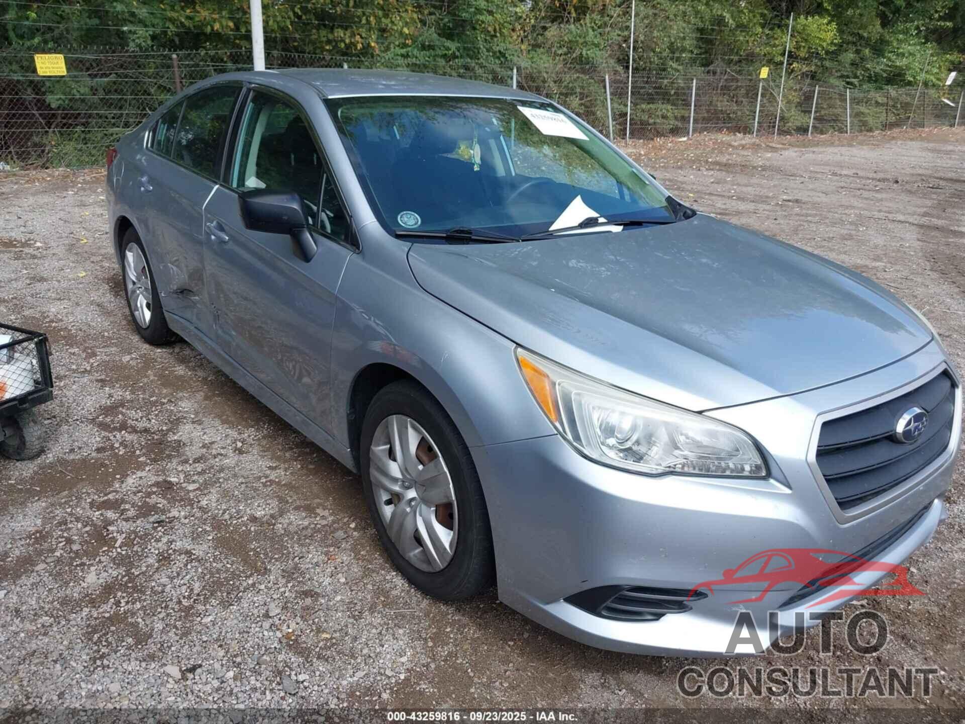 SUBARU LEGACY 2017 - 4S3BNAA63H3021700