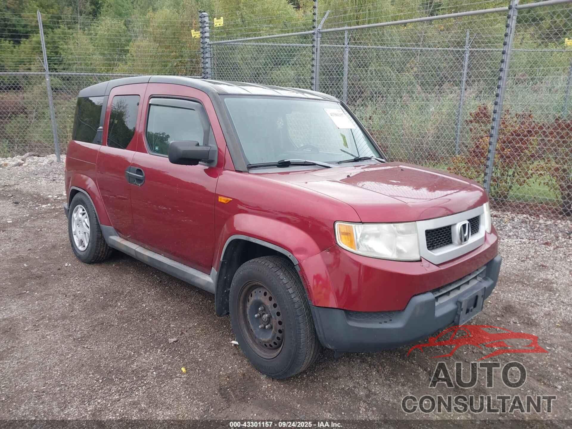 HONDA ELEMENT 2009 - 5J6YH28369L000709