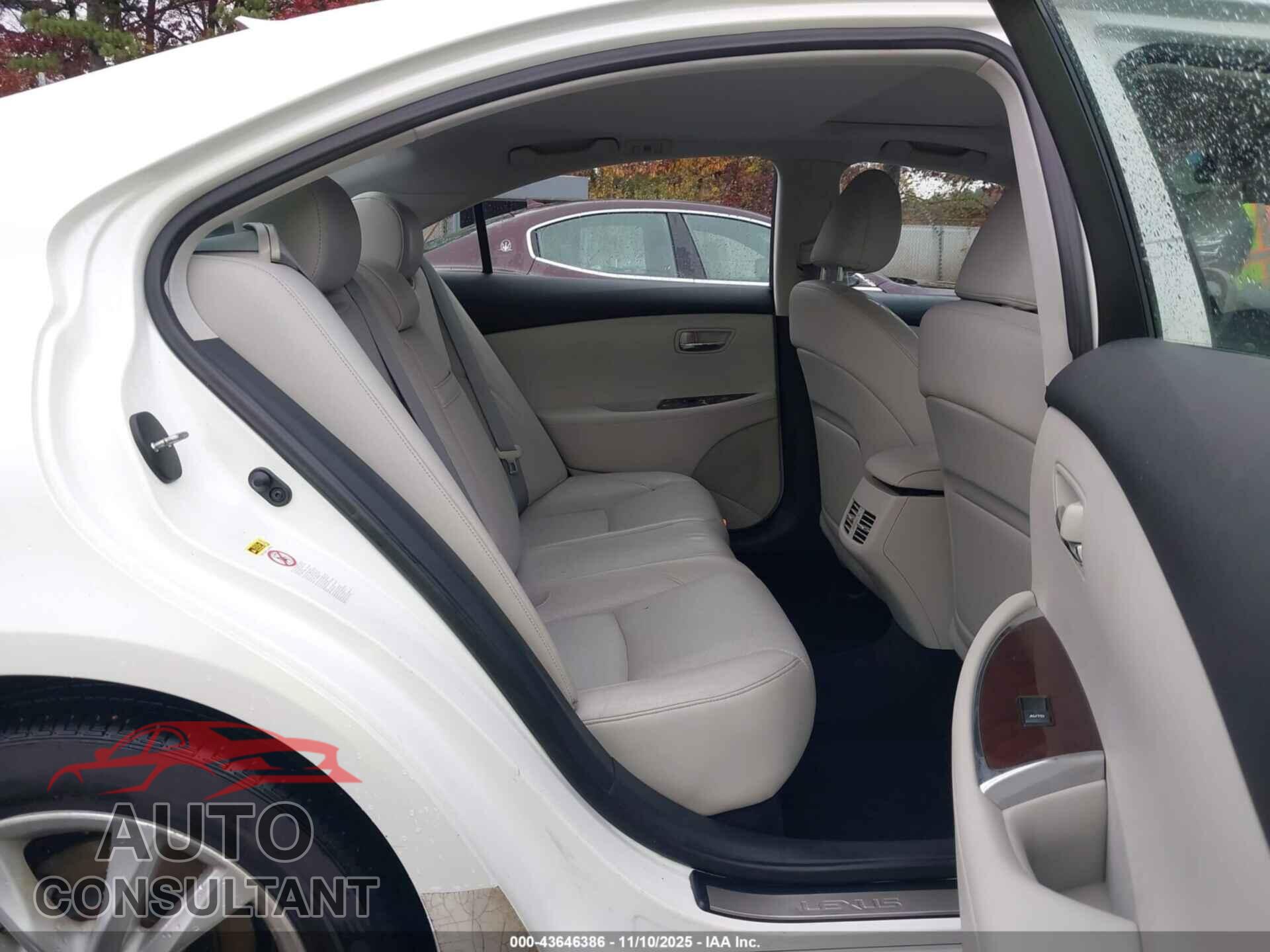 LEXUS ES 350 2011 - JTHBK1EG2B2452049