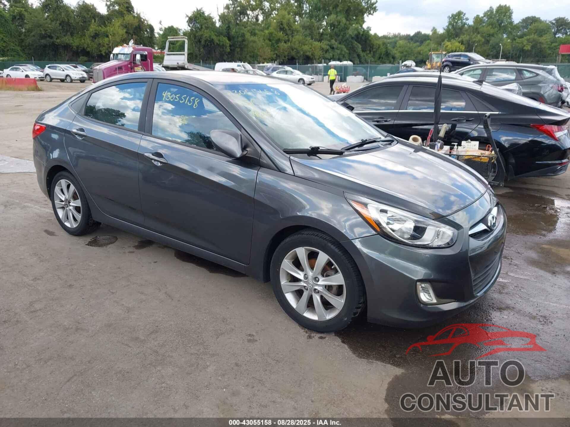 HYUNDAI ACCENT 2012 - KMHCU4AE1CU127609