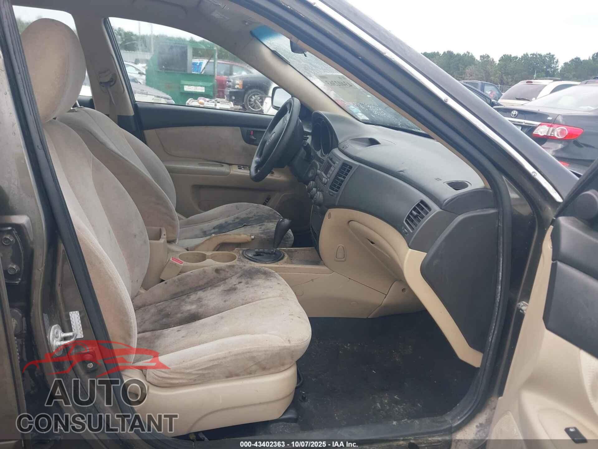 KIA OPTIMA 2010 - KNAGG4A84A5378541